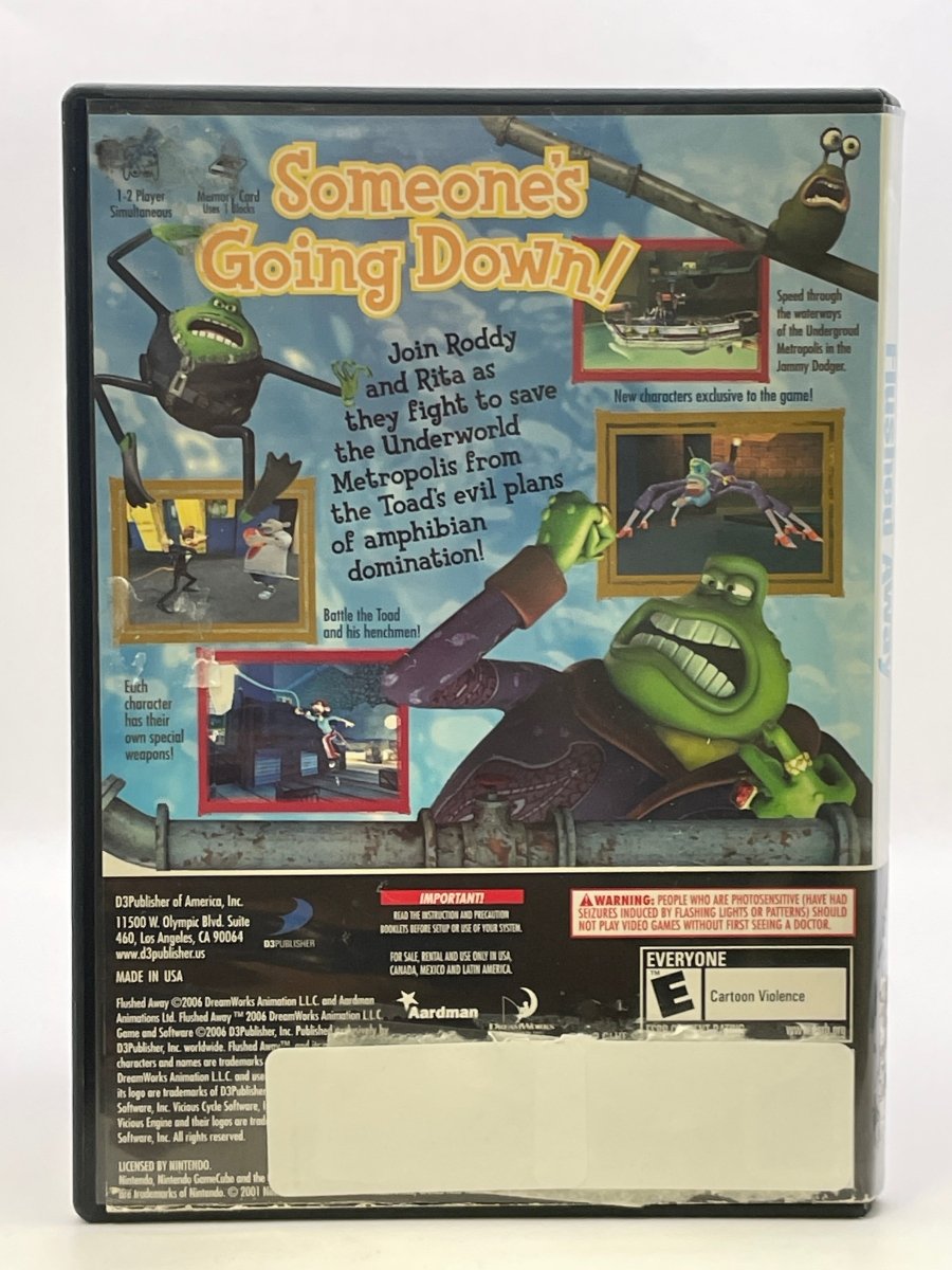 Flushed Away CL01 (CIB) Gamecube