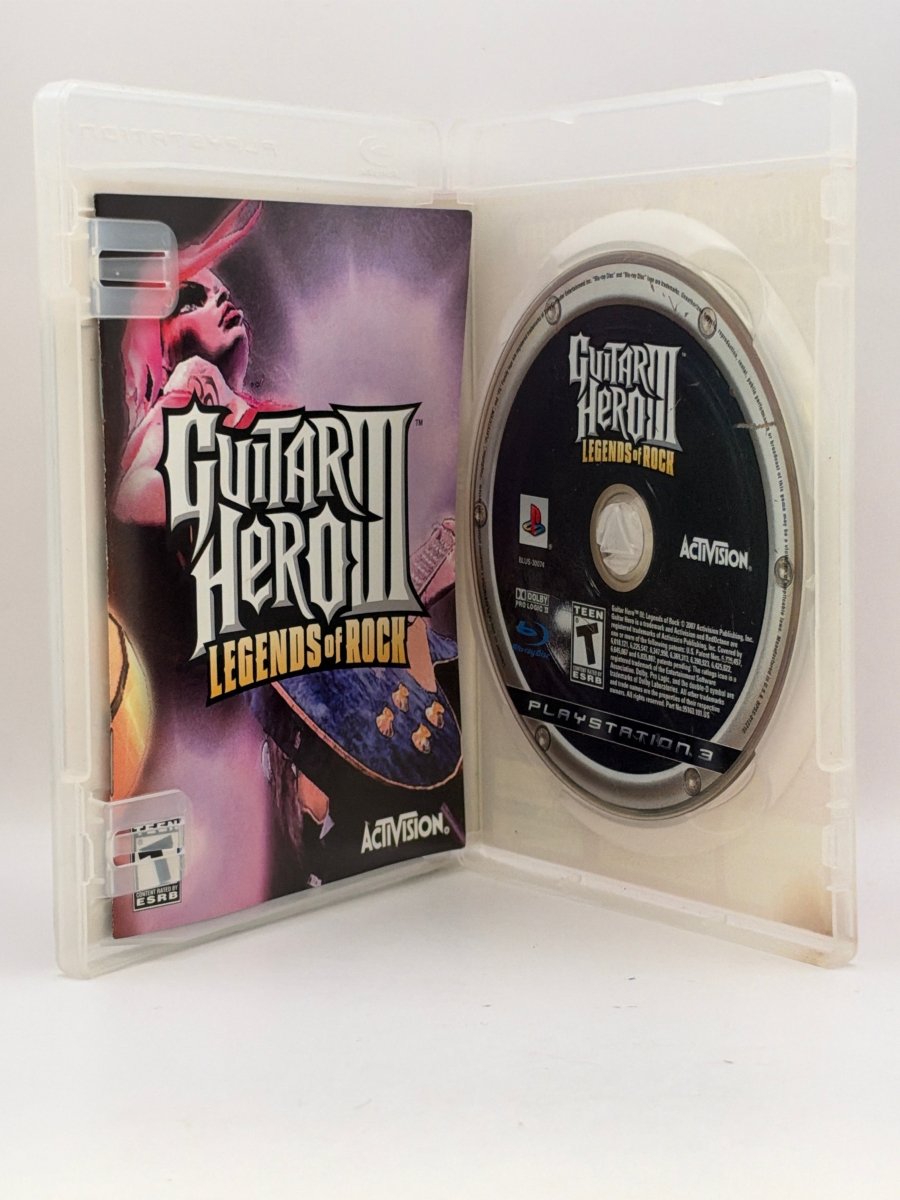 Guitar Hero III Legends of Rock CL01 (CIB) Playstation 3