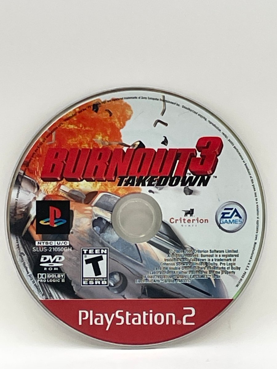 Burnout 3 Takedown CL02 (Loose Disc) Original Xbox