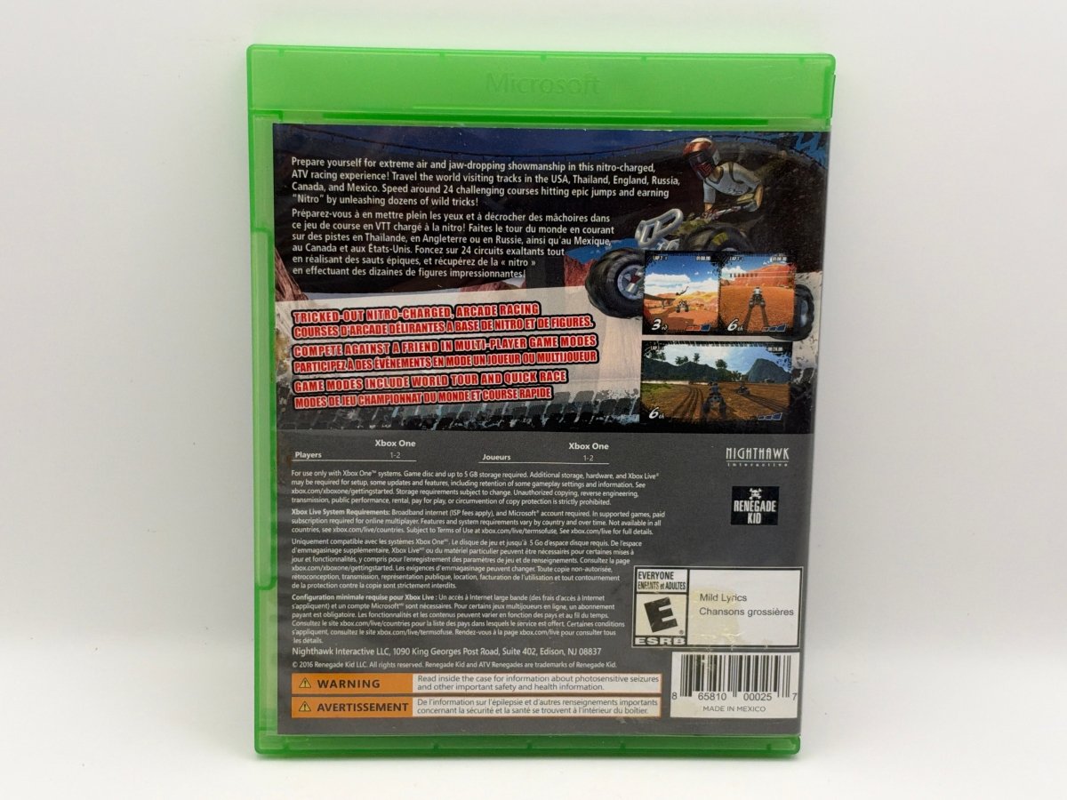 ATV Renegades CL01 (CIB) Xbox One