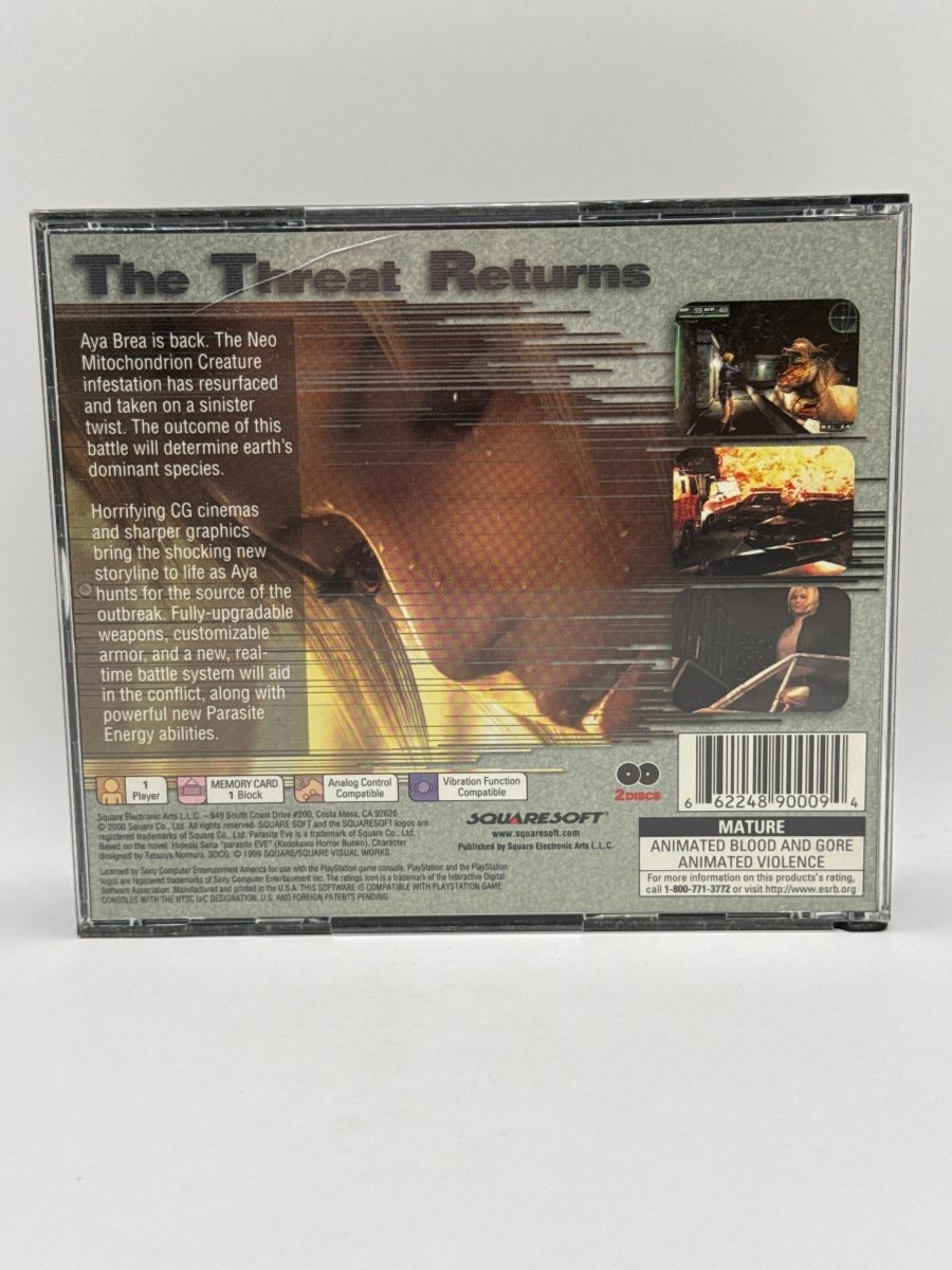 Parasite Eve 2 CL01 (CIB) PlayStation One