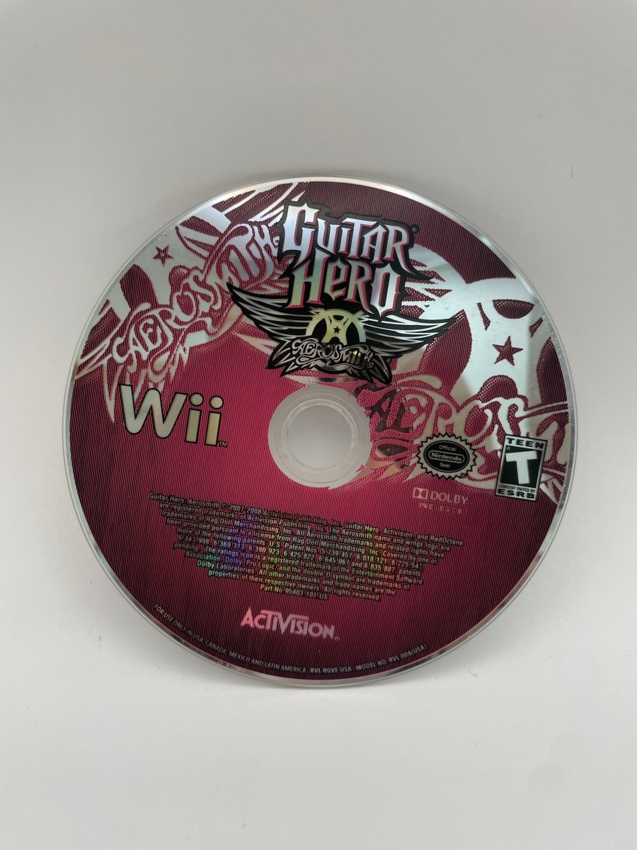 Guitar Hero: Aerosmith CL01 (Disc Only) Nintendo Wii