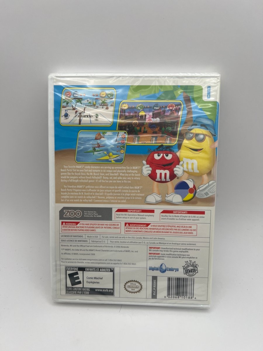 M&M's Beach Party CL01 (New) Nintendo Wii