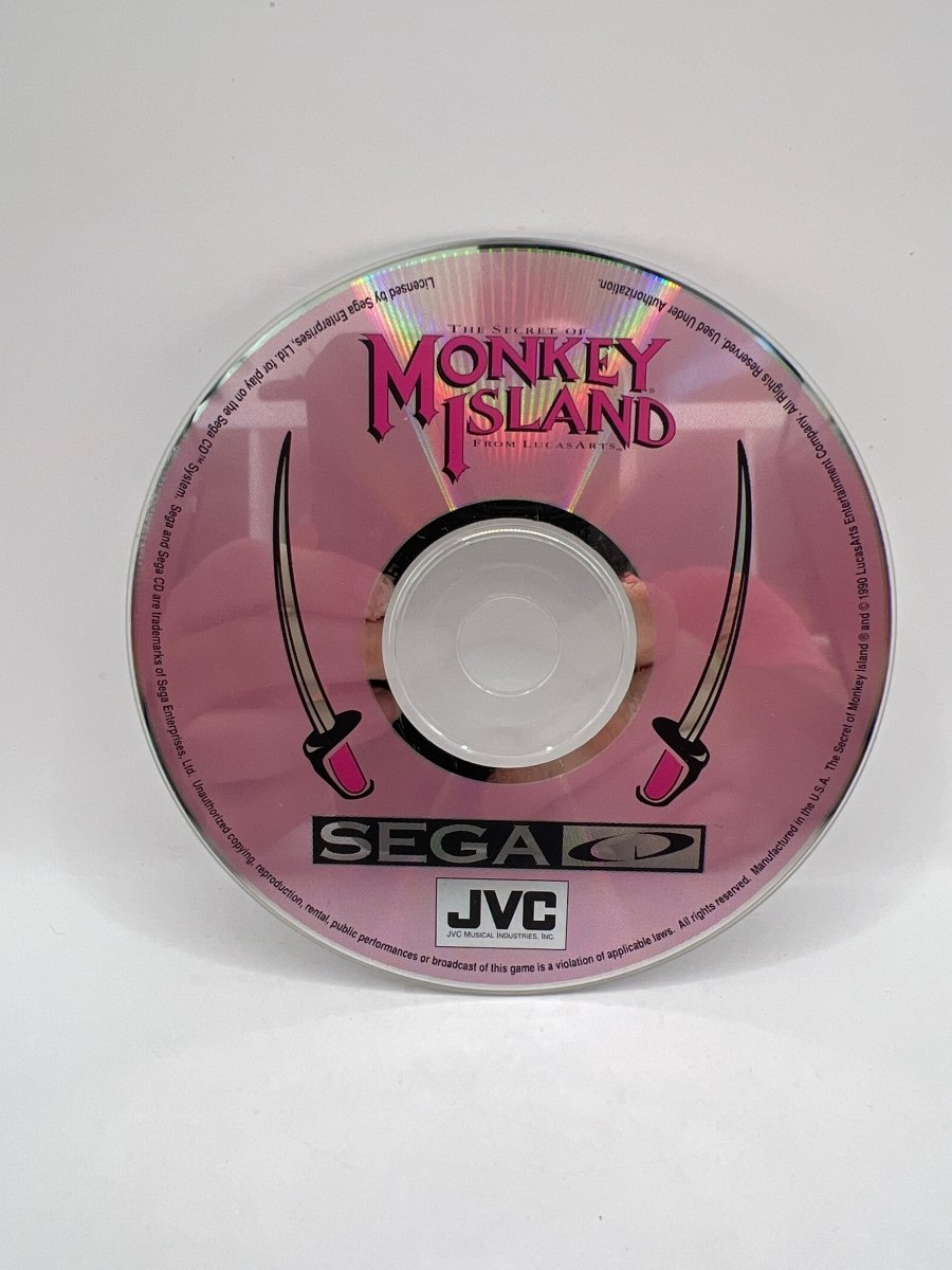The Secret of Monkey Island CL01 (Disc Only) Sega CD