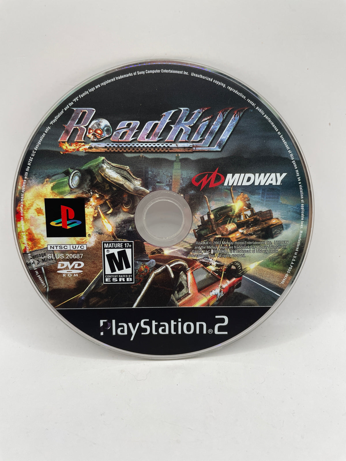 Roadkill CL01 (Disc Only) PlayStation 2