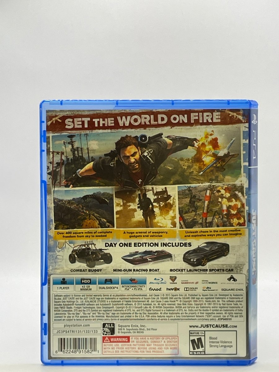Just Cause 3 CL02 (CIB) PlayStation 4