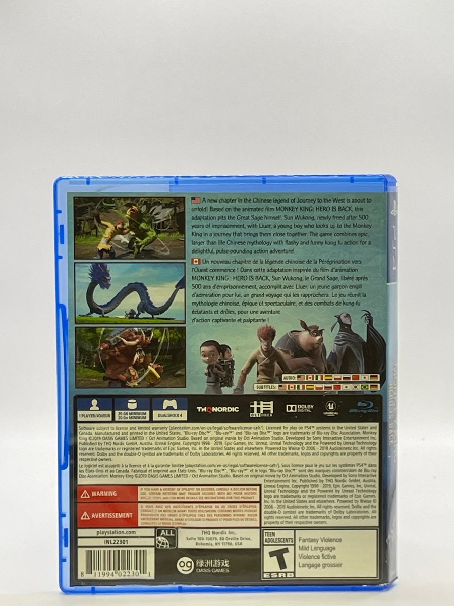 Monkey King: Hero is Back CL01 (CIB) PlayStation 4
