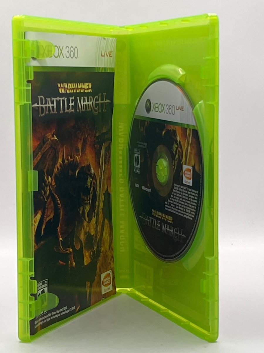 Warhammer: Battle March CL01 (CIB) Xbox 360