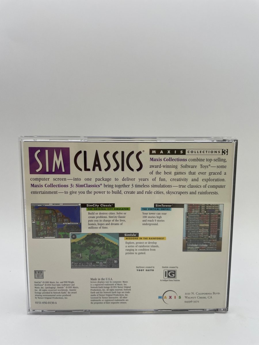 Sim Classic (CIB) PC Games