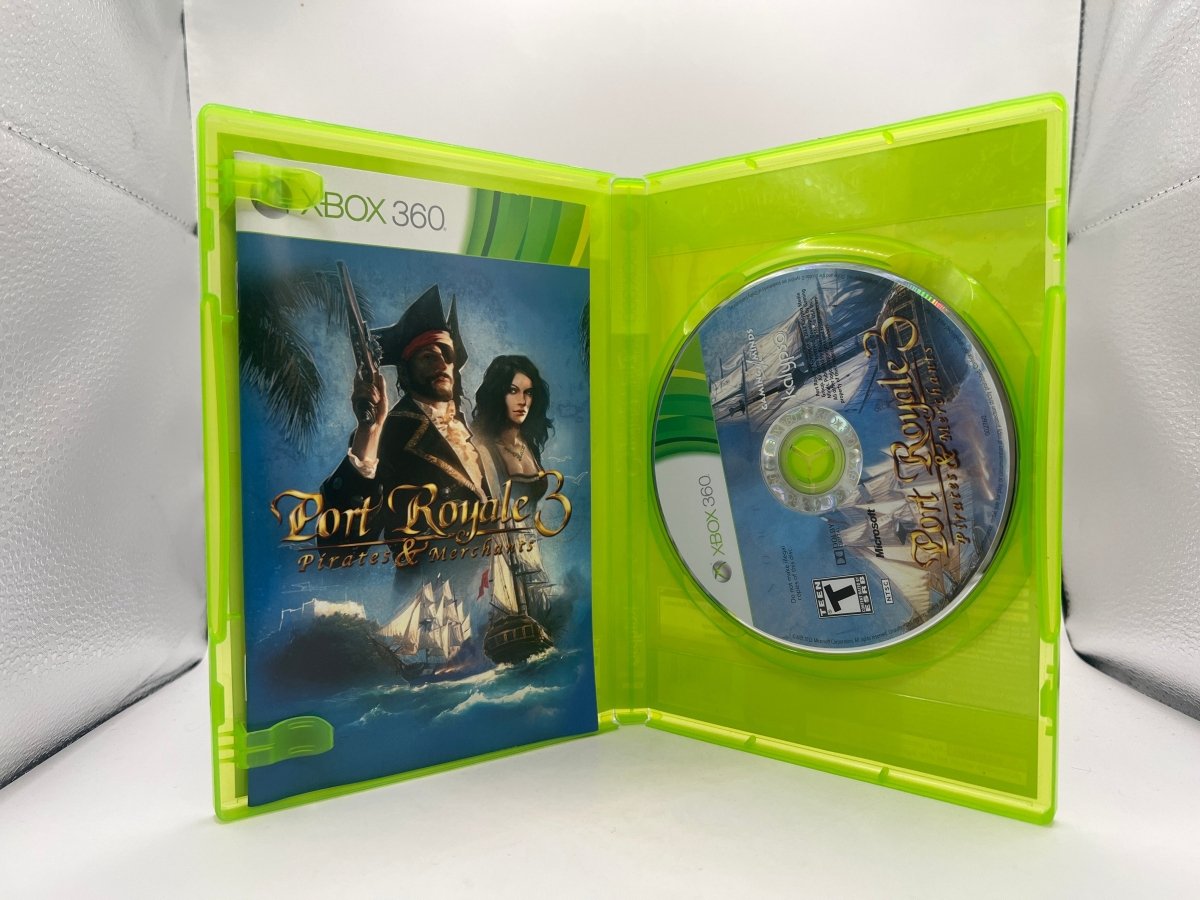 Port Royale 3: Pirates & Merchants CL01 (CIB) Xbox 360