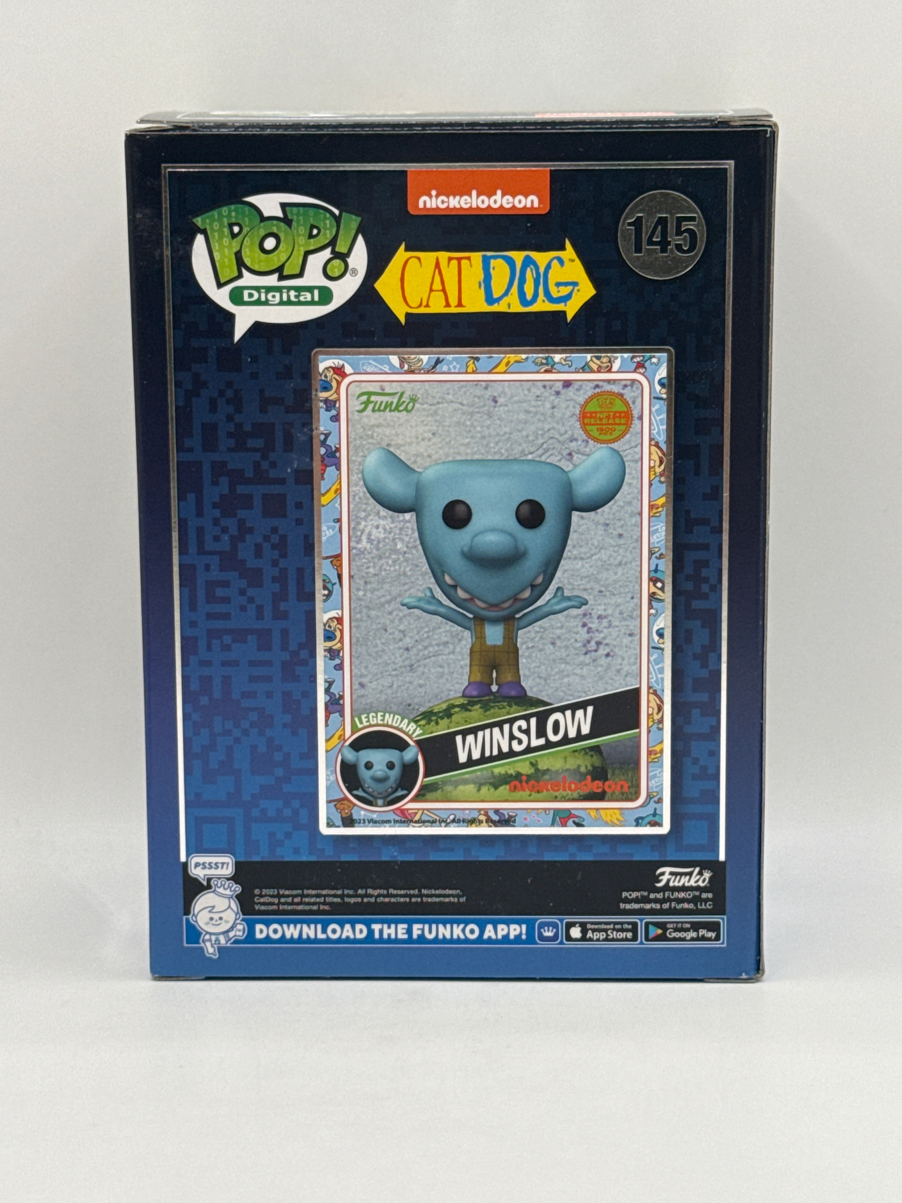 Cat Dog: Winslow - NFT Release 1800 PCS #145 Funko Pop