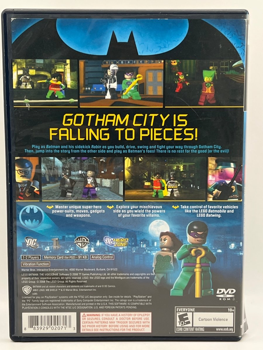 LEGO Batman The Videogame CL01 (CIB) PlayStation 2