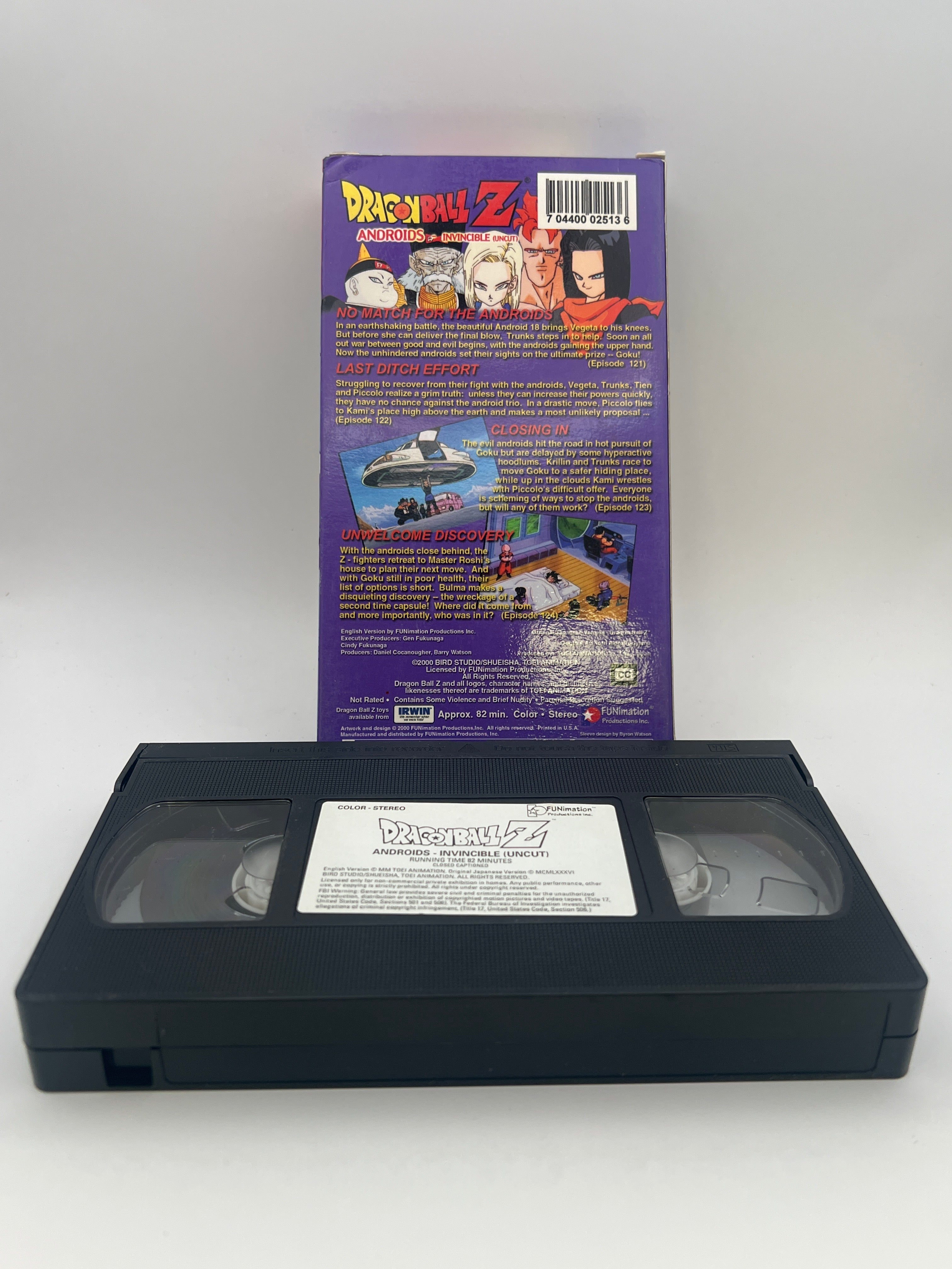 Dragon Ball Z - Androids Invincible (2000) Used VHS