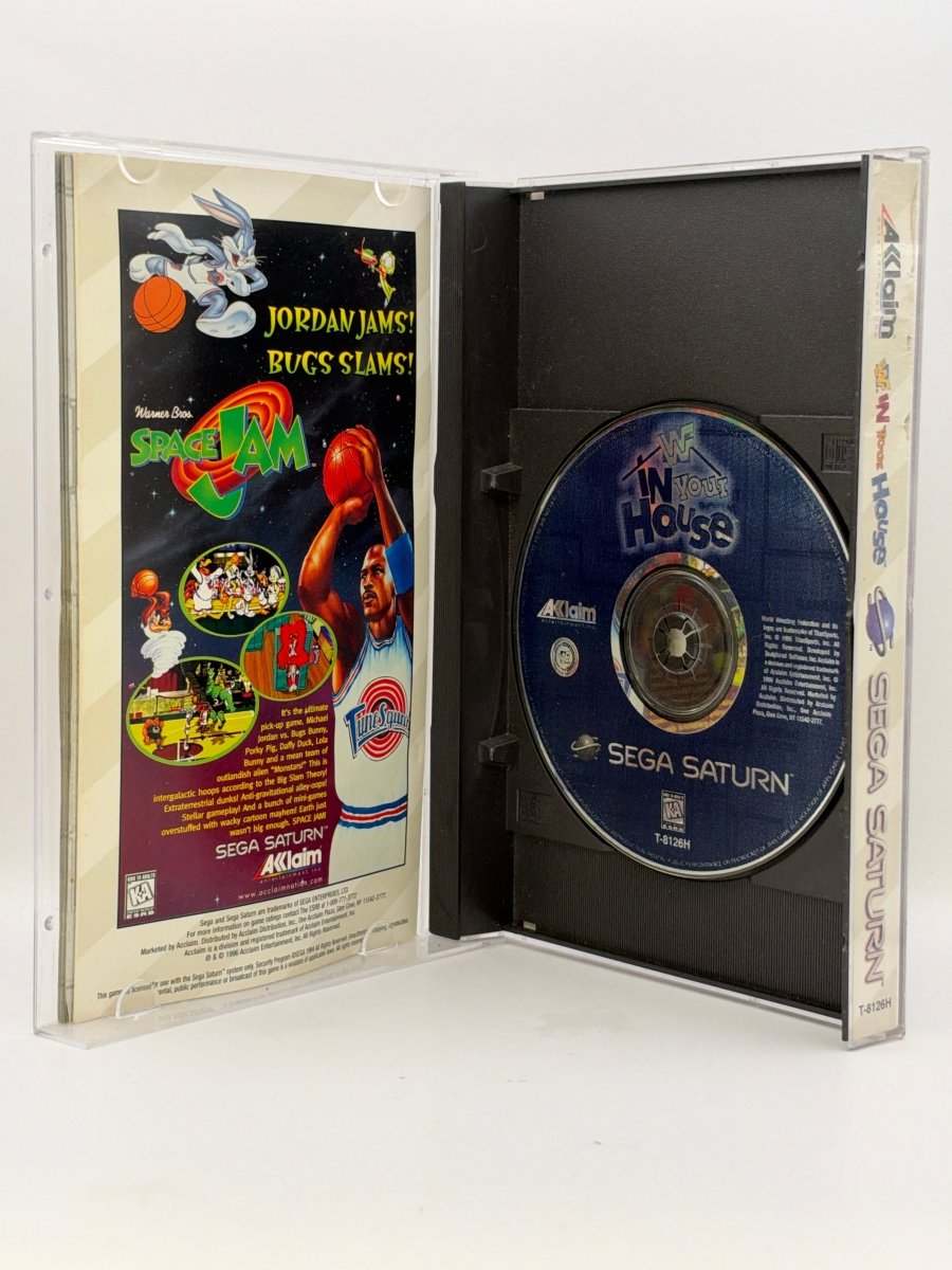 WWF In Your House CL01 (CIB) Sega Saturn