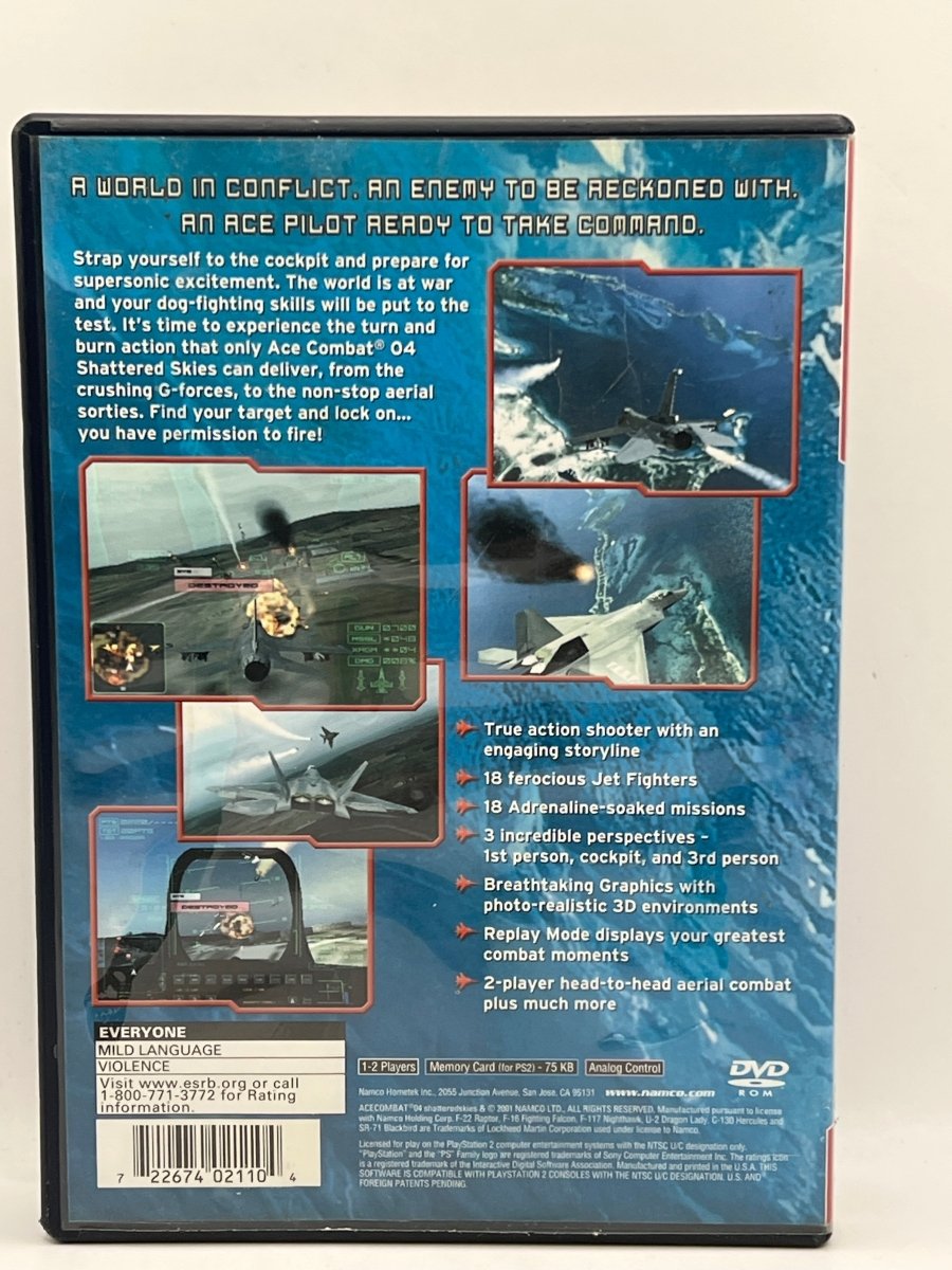 Ace Combat 4 [Greatest Hits] CL01 (CIB) PlayStation 2