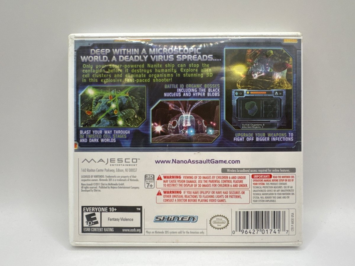 Nano Assault CL01 (CIB) Nintendo 3DS