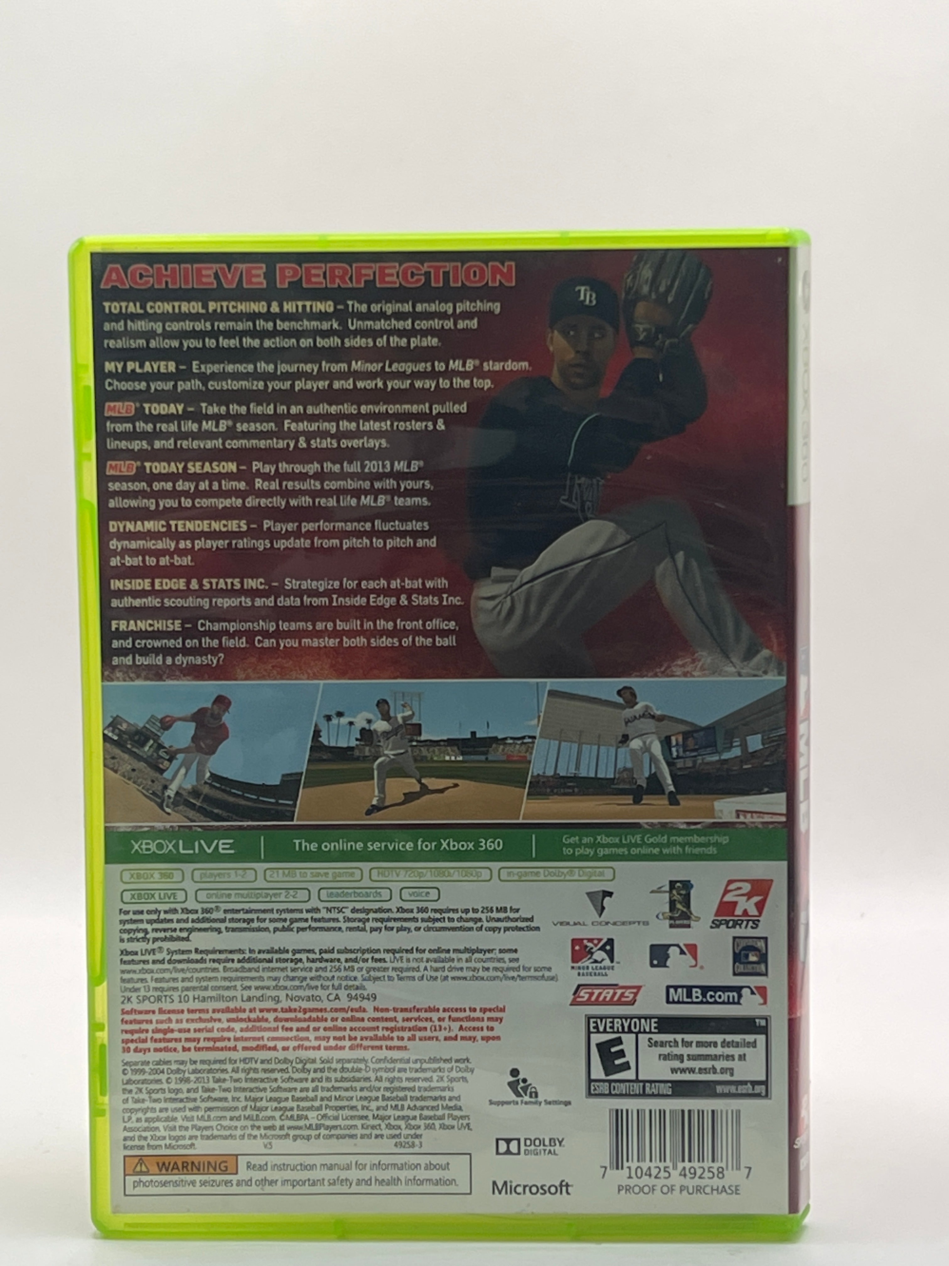MLB 2K13 CL01 (CIB) Xbox 360