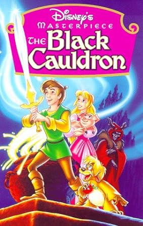 The Black Cauldron (1985) Masterpiece (Clamshell) - VHS