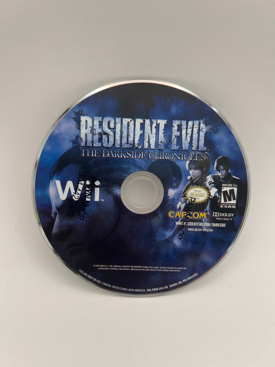 Resident Evil: The Darkside Chronicles CL01 (Disc Only) Nintendo Wii