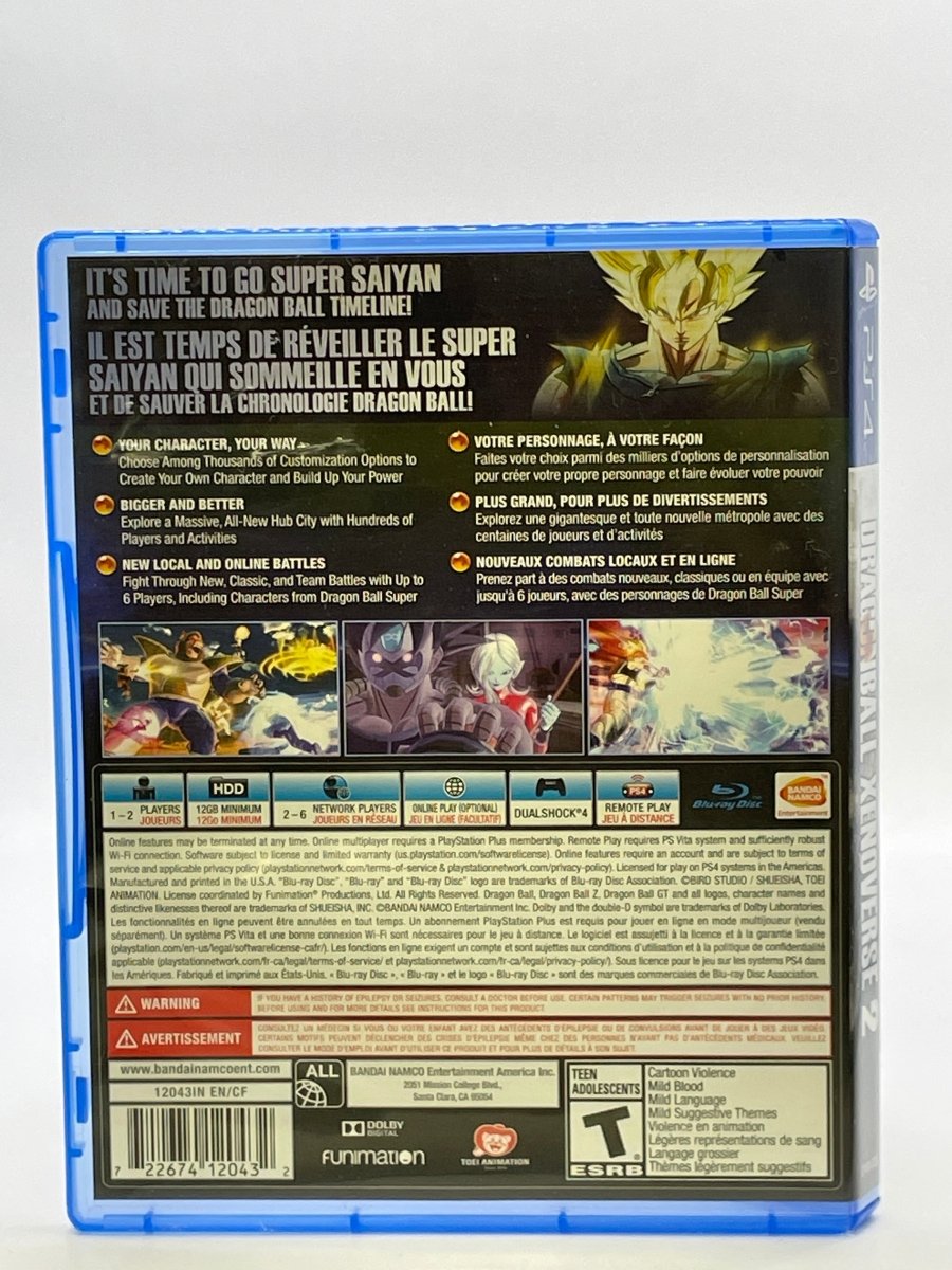 Dragon Ball Xenoverse 2 CL02 (CIB) PlayStation 4