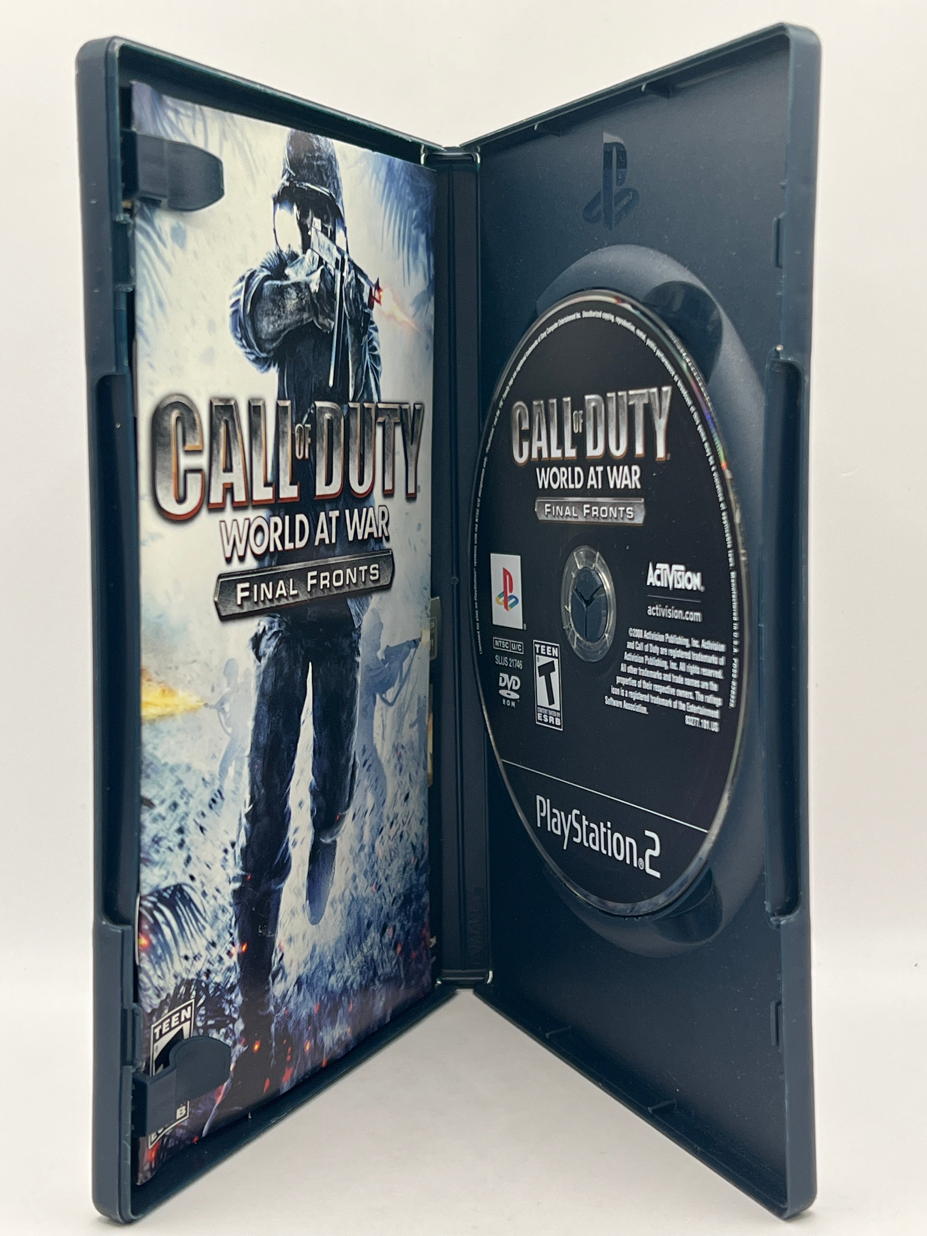 Call of Duty World at War Final Fronts CL01 (CIB) PlayStation 2