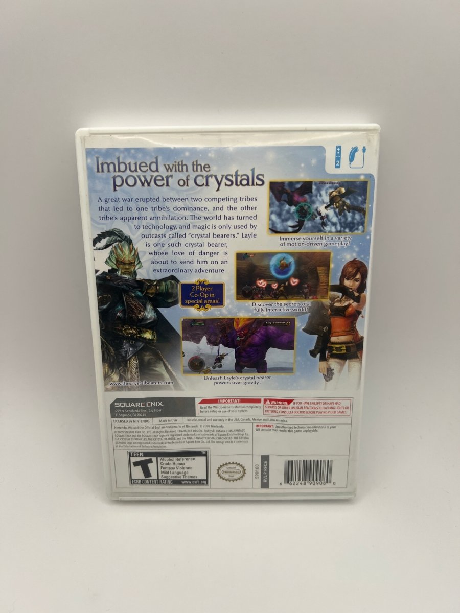 Final Fantasy Crystal Chronicles: The Crystal Bearers CL01 (CIB) Nintendo Wii
