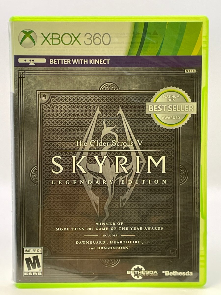 Elder Scrolls V: Skyrim [Legendary Edition] CL01 (CIB) Xbox 360