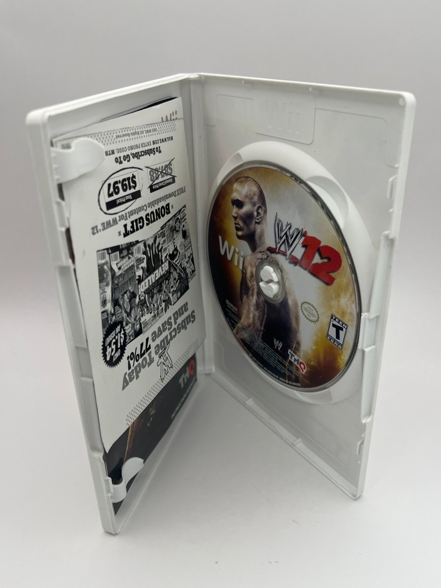 WWE '12 CL01 (CIB) Nintendo Wii