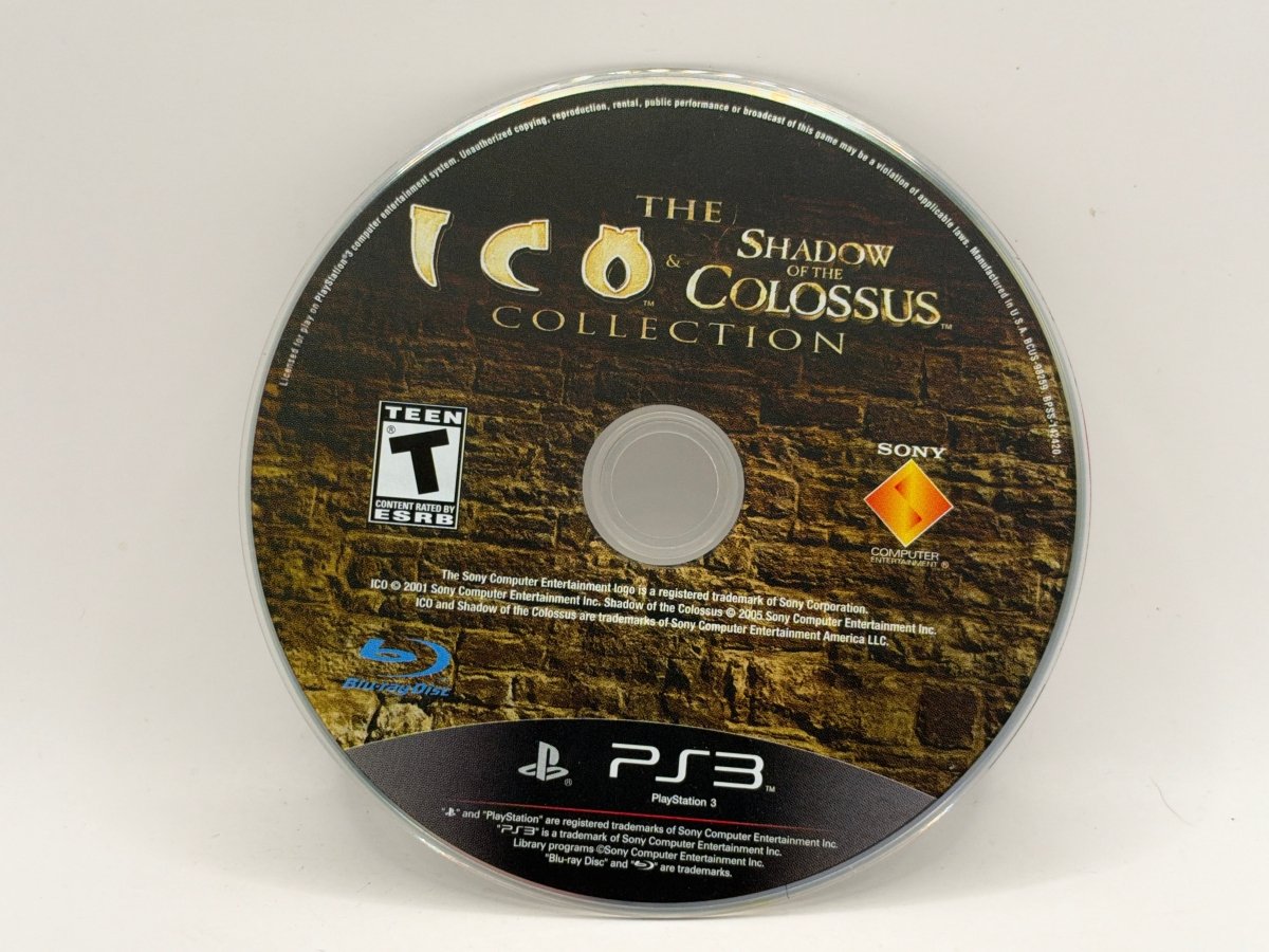 Ico & Shadow of the Colossus Collection CL01 (Disc Only) Playstation 3