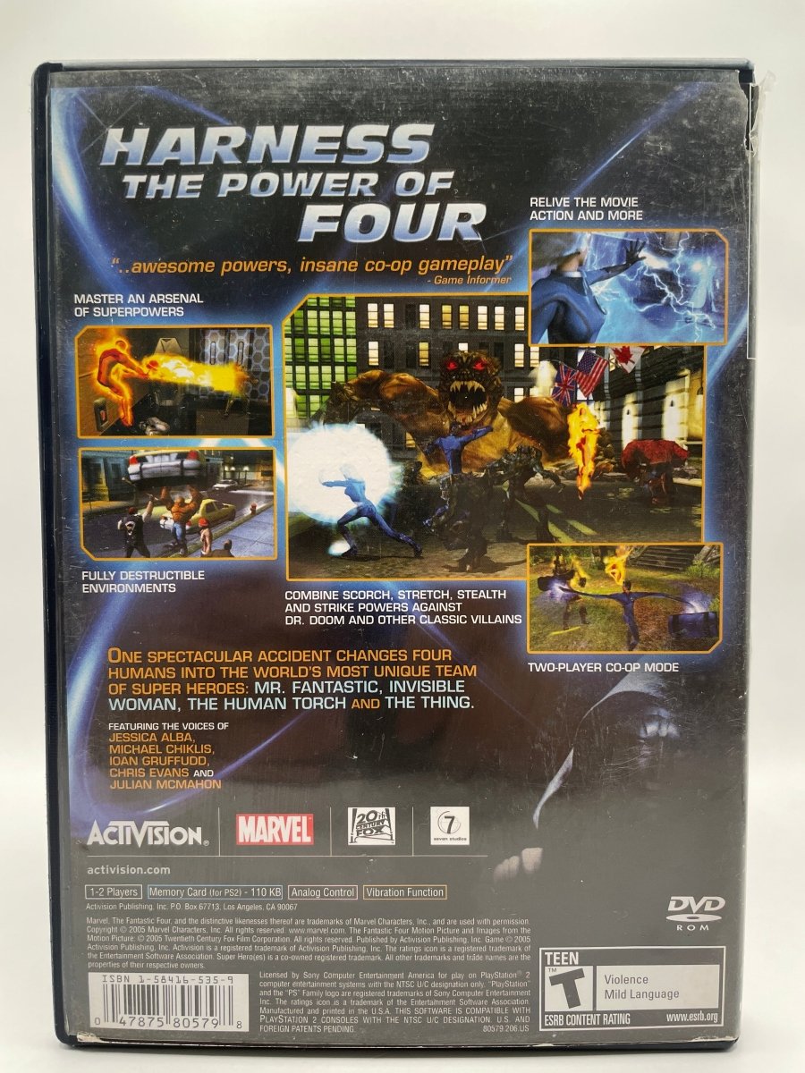 Fantastic 4 CL02 (CIB) PlayStation 2