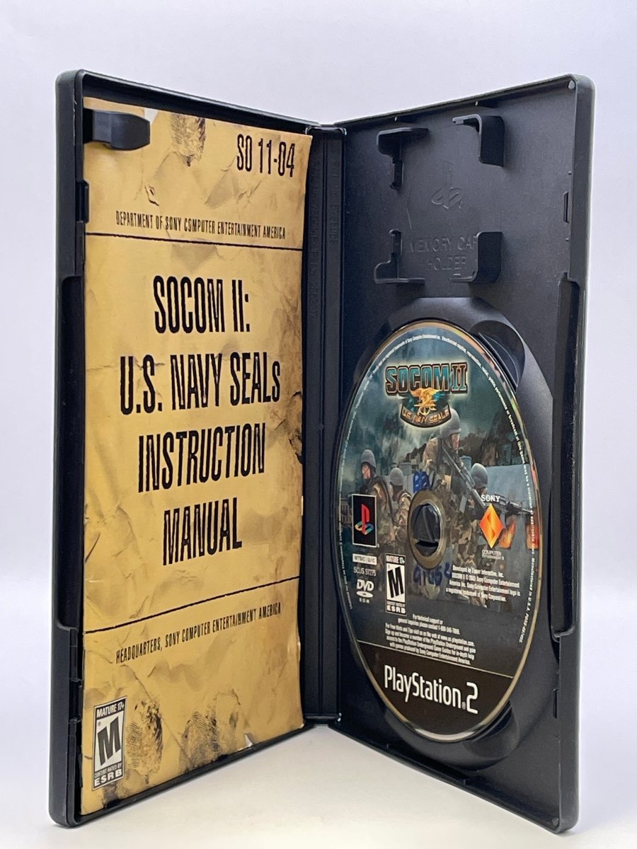 SOCOM II US Navy Seals CL01 (CIB) PlayStation 2