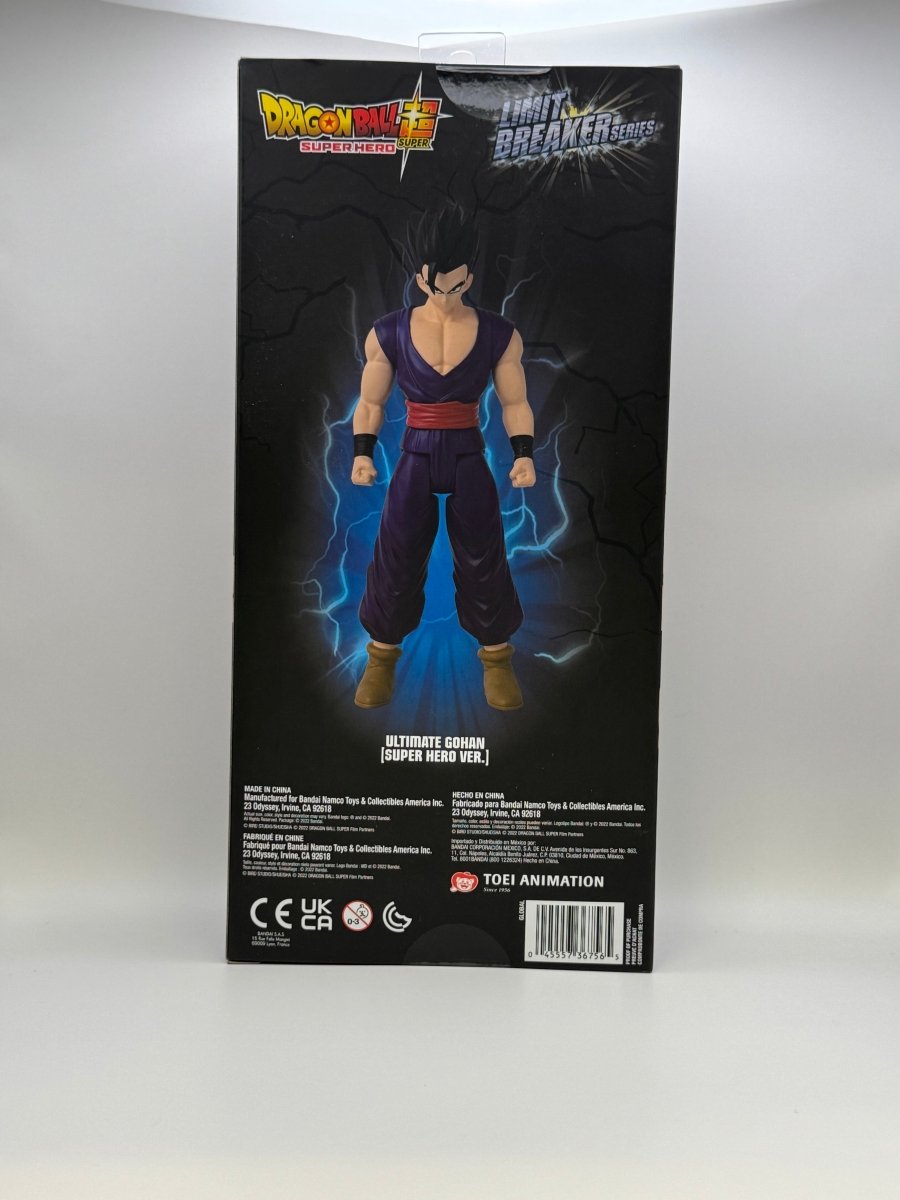 Dragon Ball Super Limit Breaker Series Ultimate Gohan Super Hero Version 2023 12” Action Figure