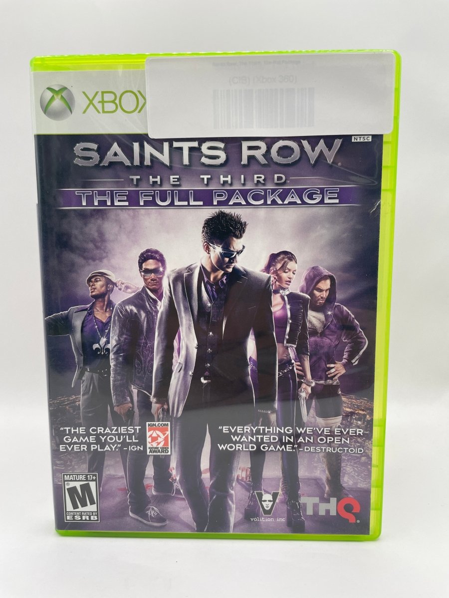 Saints Row: The Third: The Full Package CL01 (CIB) Xbox 360