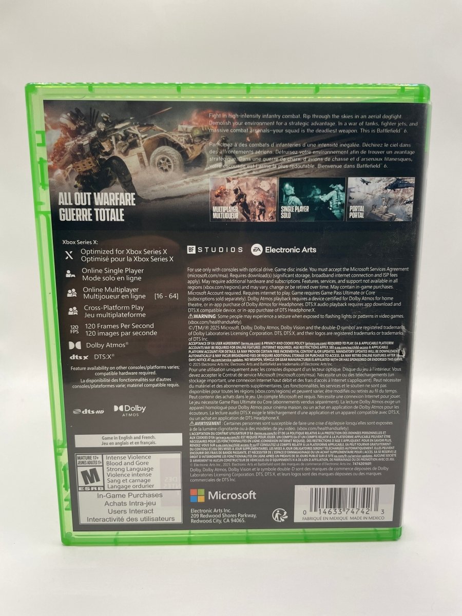 Battlefield 6 CL01 (CIB) Xbox Series X