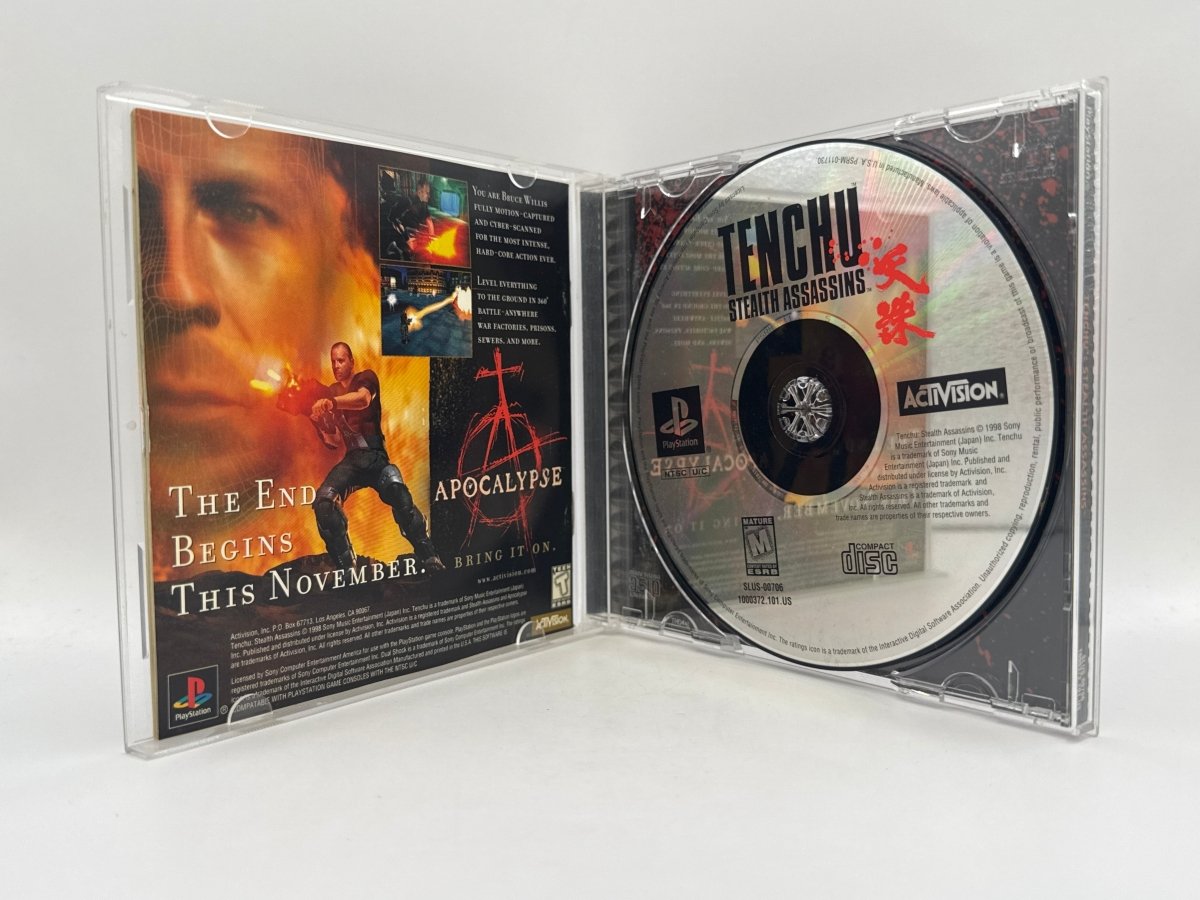 Tenchu Stealth Assassins CL01 (CIB) PlayStation One