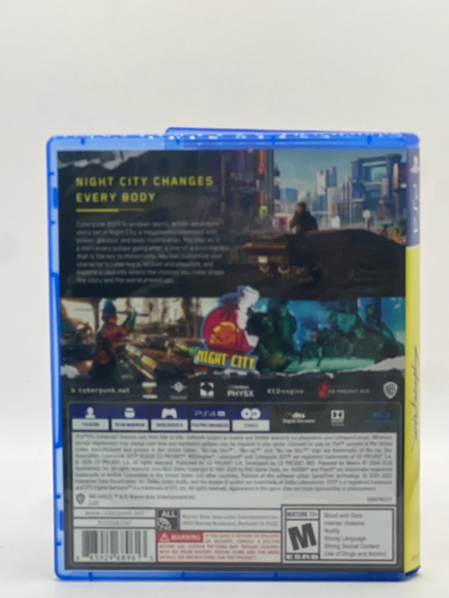 Cyberpunk 2077 CL01 (CIB) PlayStation 4