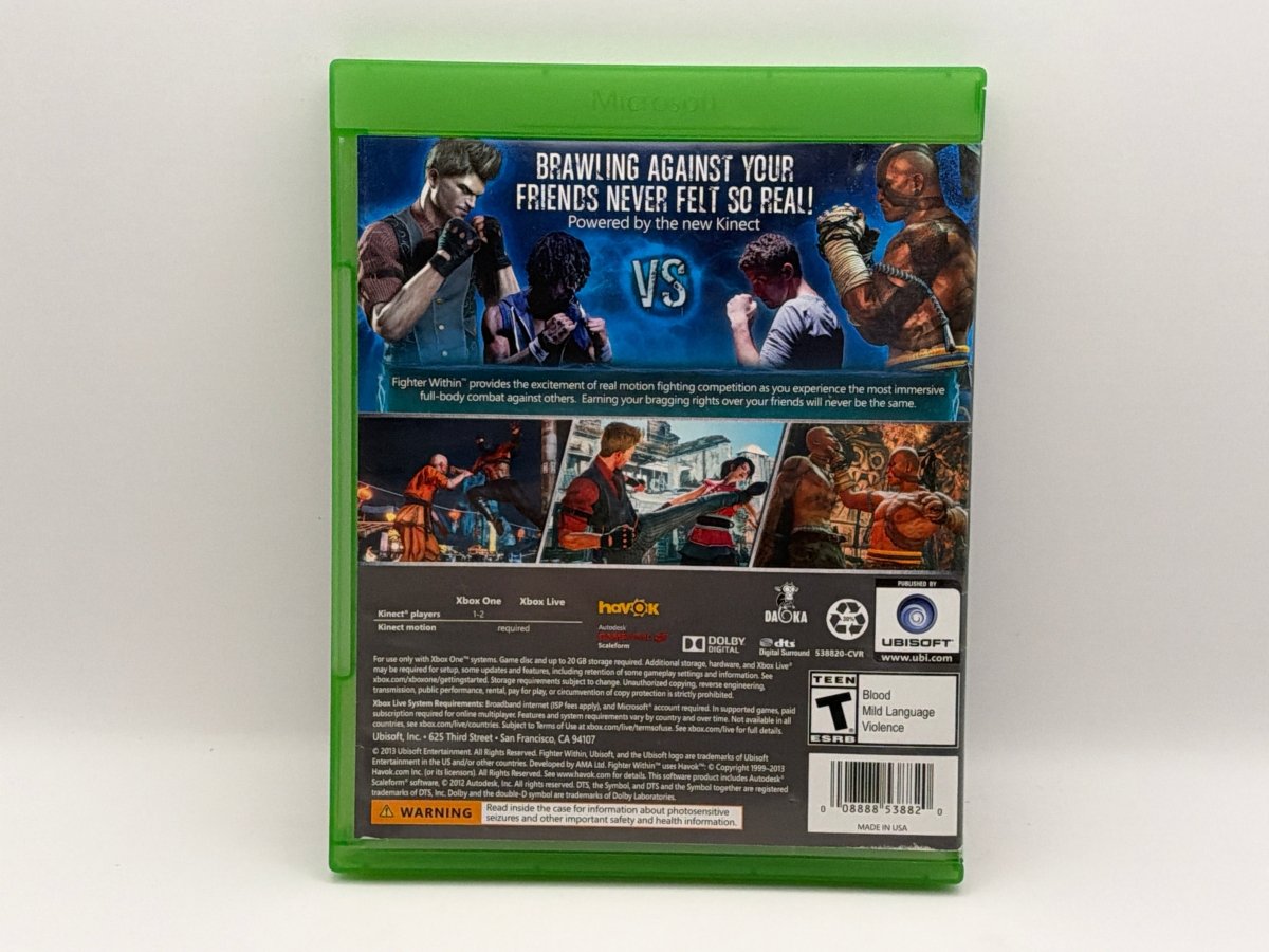 Fighter Within CL01 (CIB) Xbox One