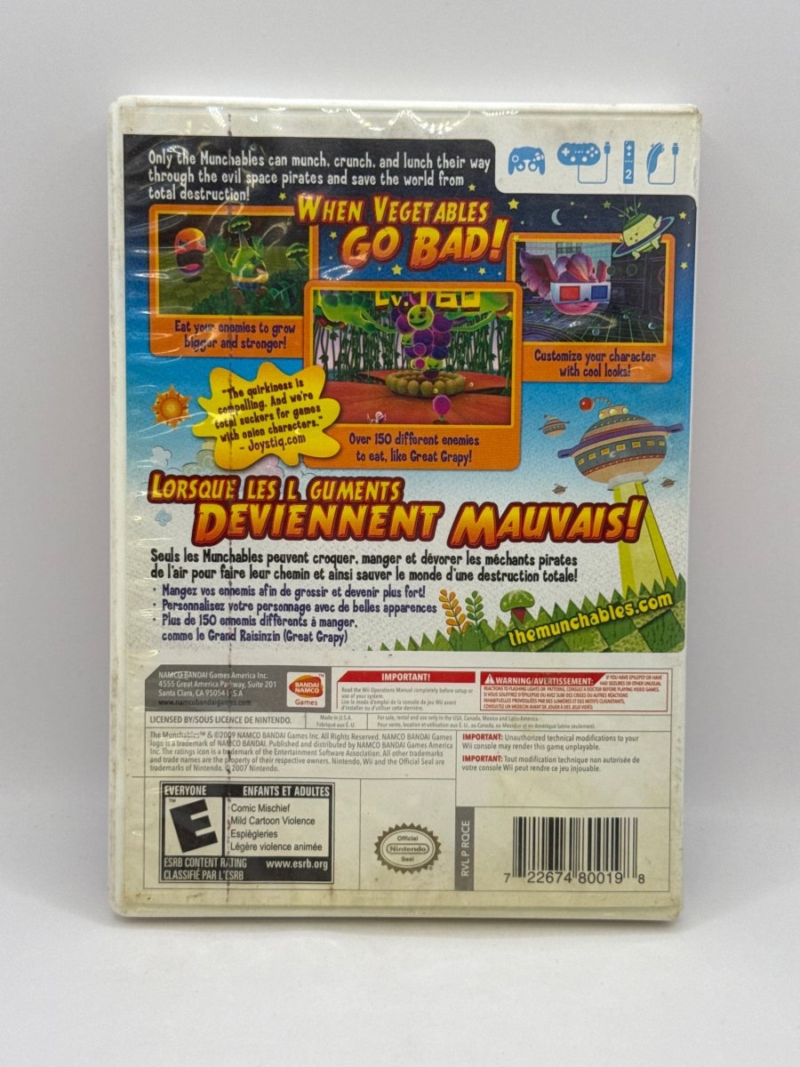 The Munchables CL01 (Missing Manual) Nintendo Wii