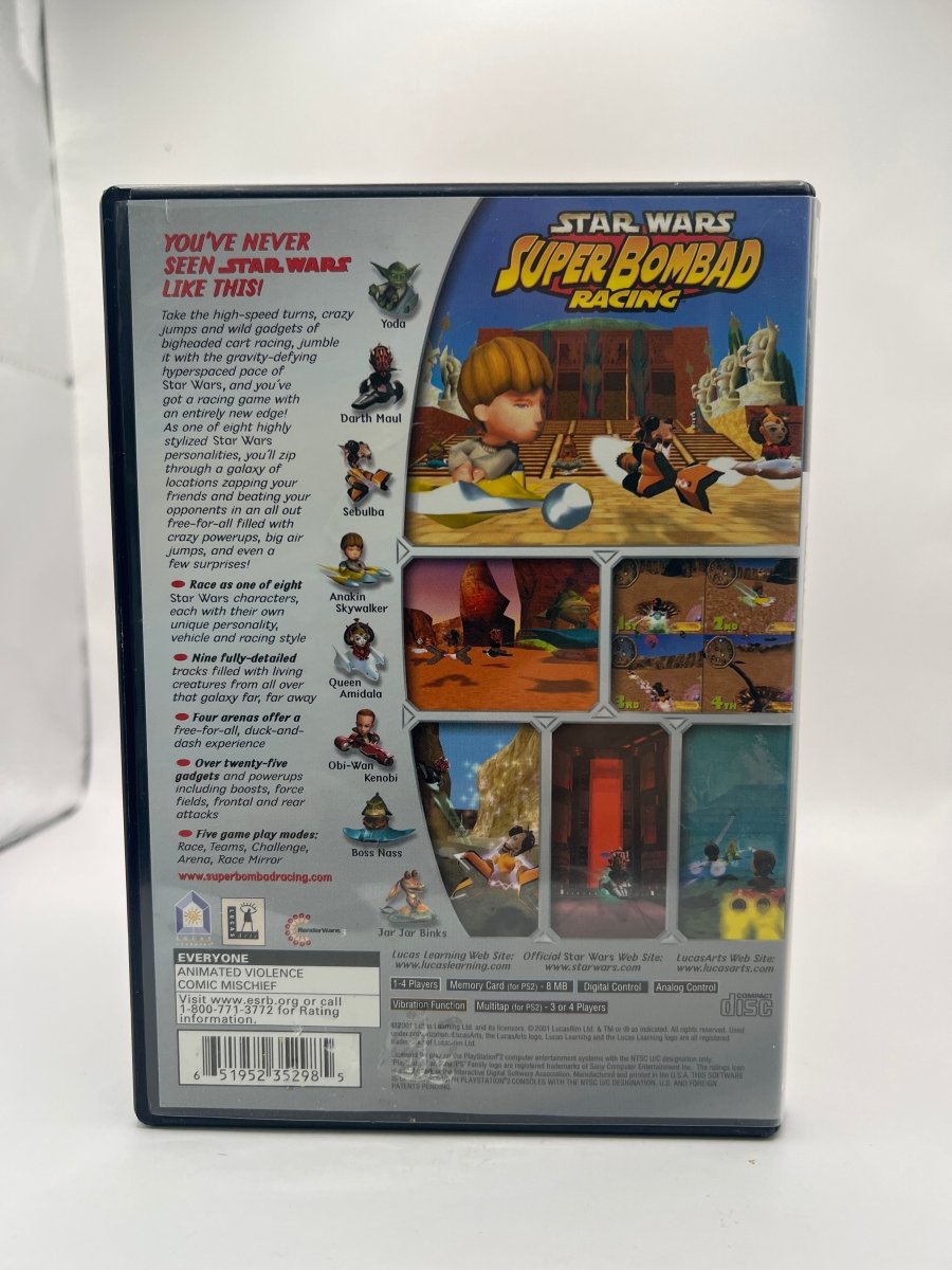 Star Wars Super Bombad Racing CL01 (CIB) PlayStation 2