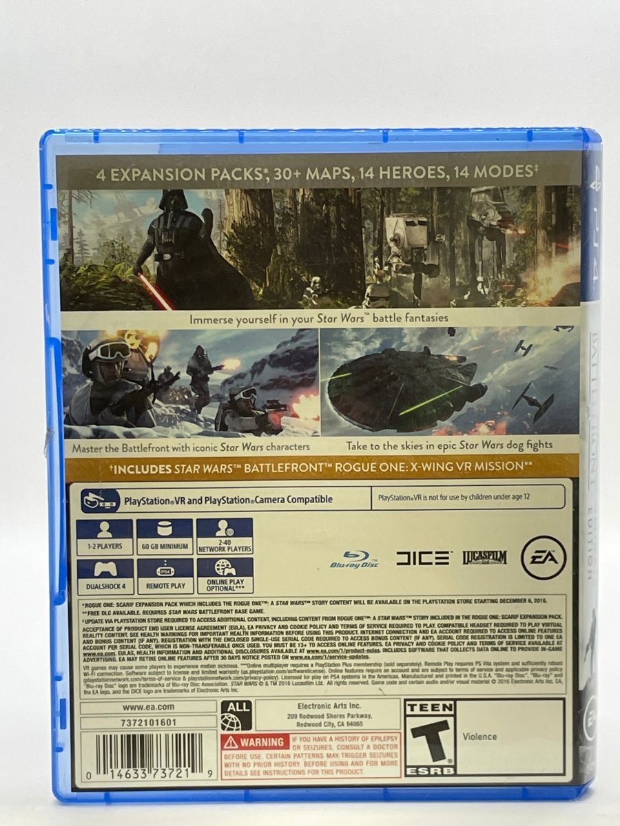 Star Wars Battlefront [Ultimate Edition] CL01 (CIB) PlayStation 4