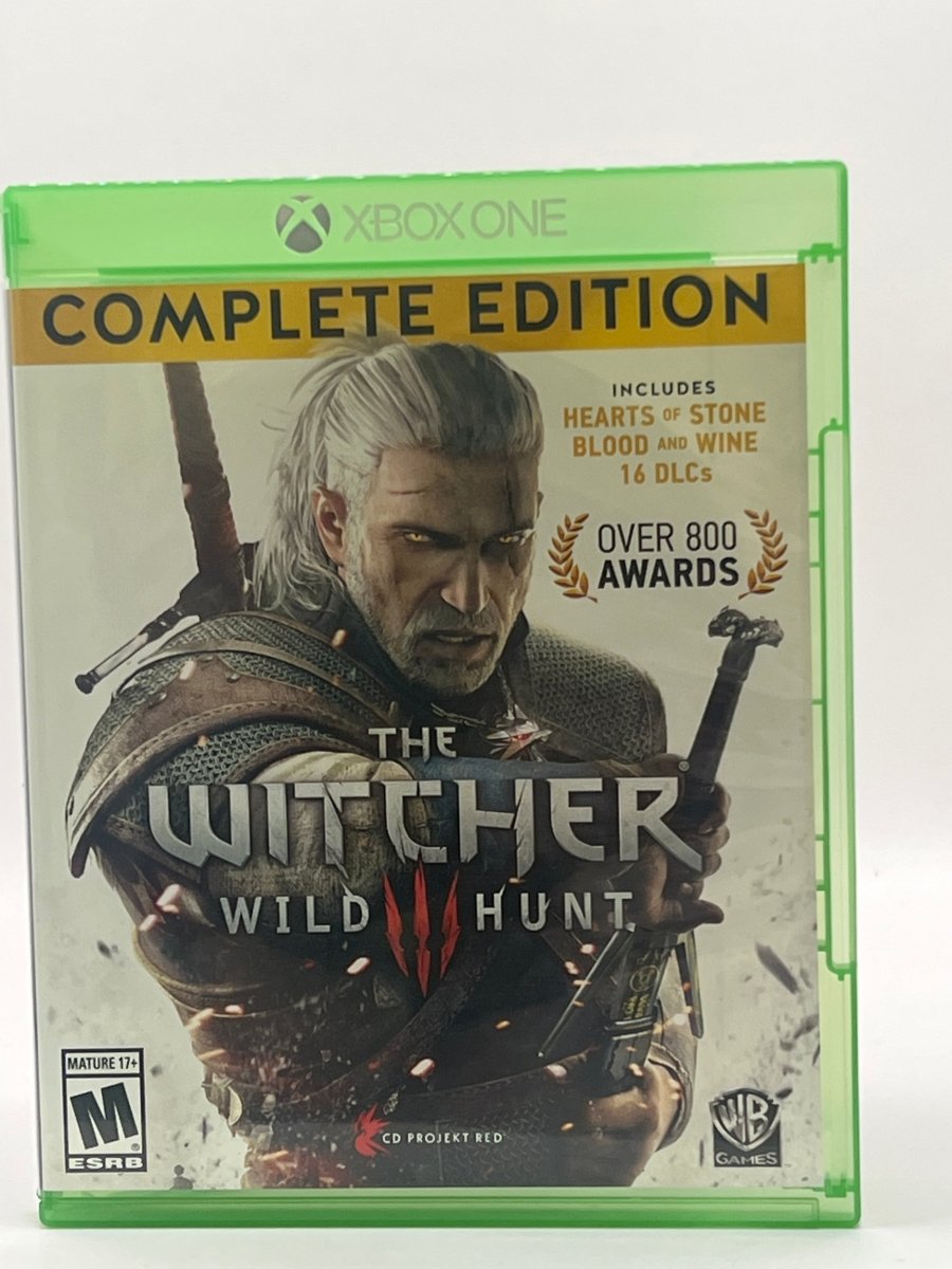 Witcher 3: Wild Hunt Complete Edition CL01 (CIB) Xbox One
