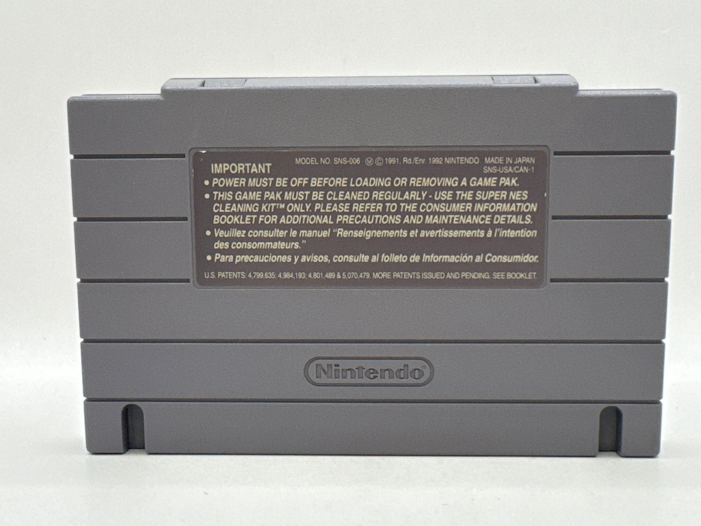Indiana Jones Greatest Adventures CL01 (Cart Only) Super Nintendo