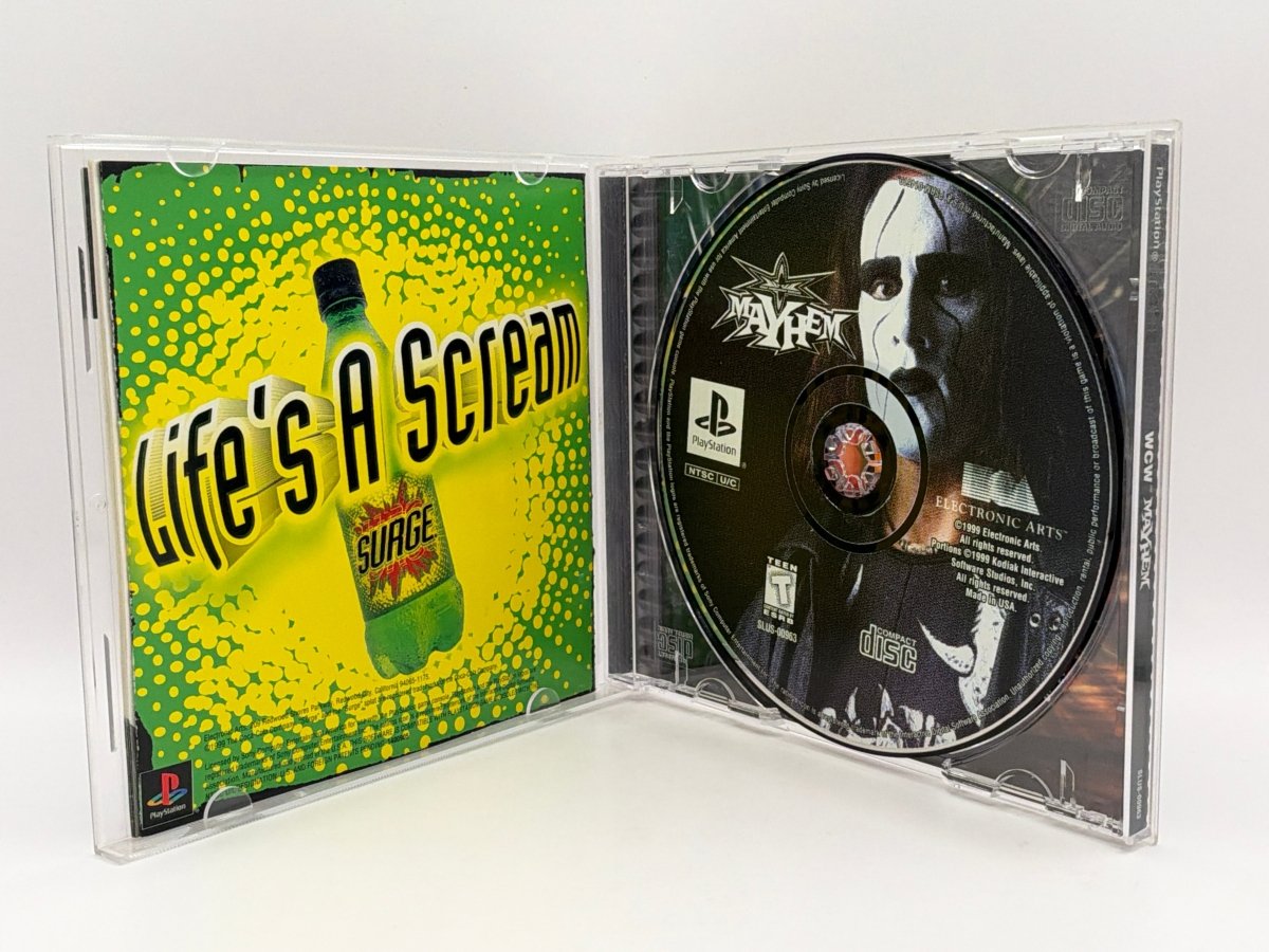 WCW Mayhem CL01 (CIB) Playstation One