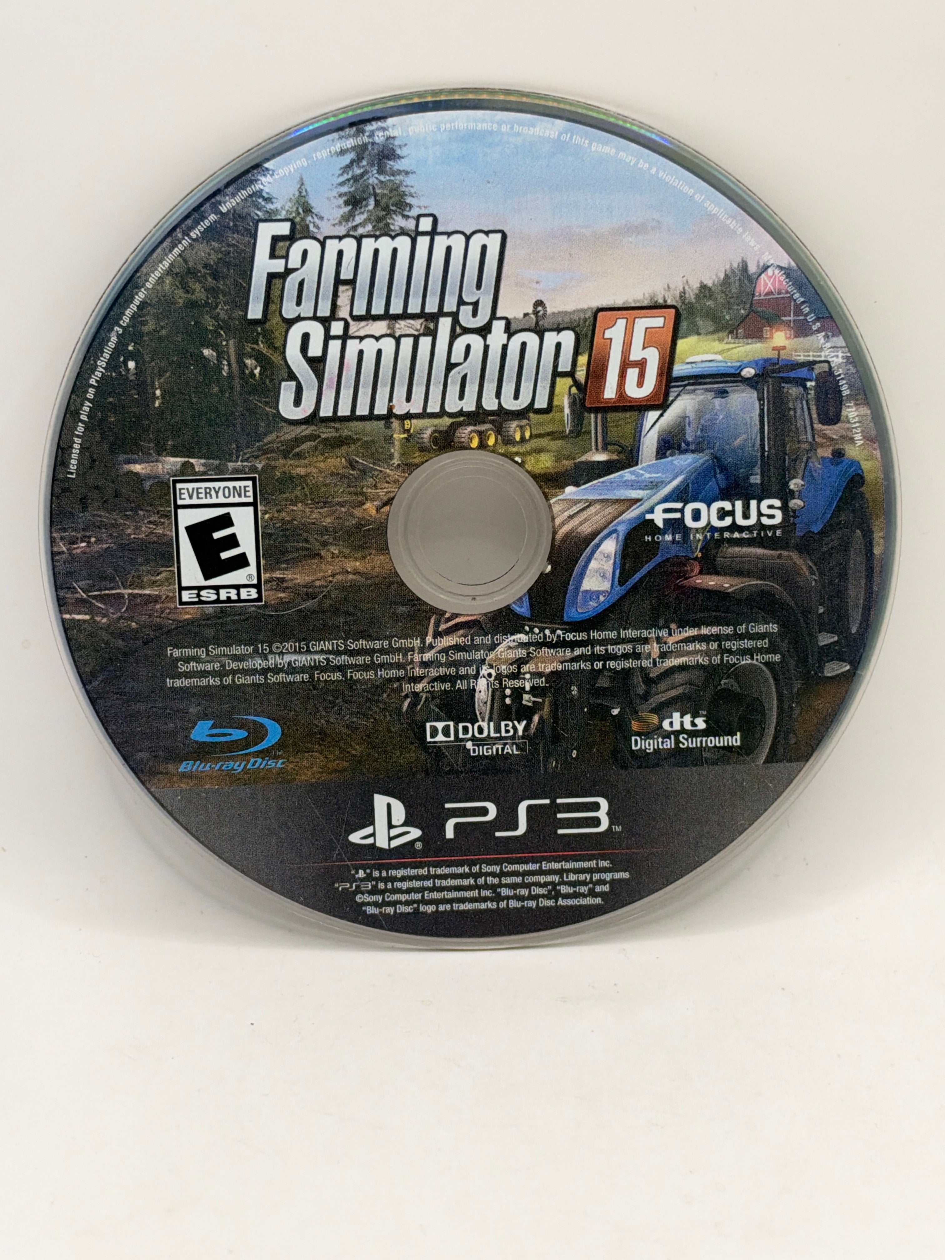 Farming Simulator 15 CL02 (Disc Only) PlayStation 3