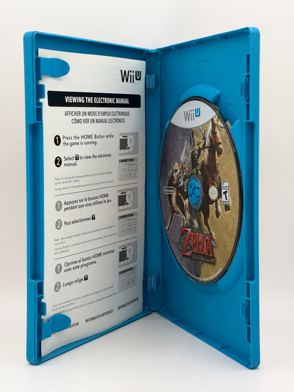 Zelda Twilight Princess HD CL01 (CIB) Nintendo Wii U
