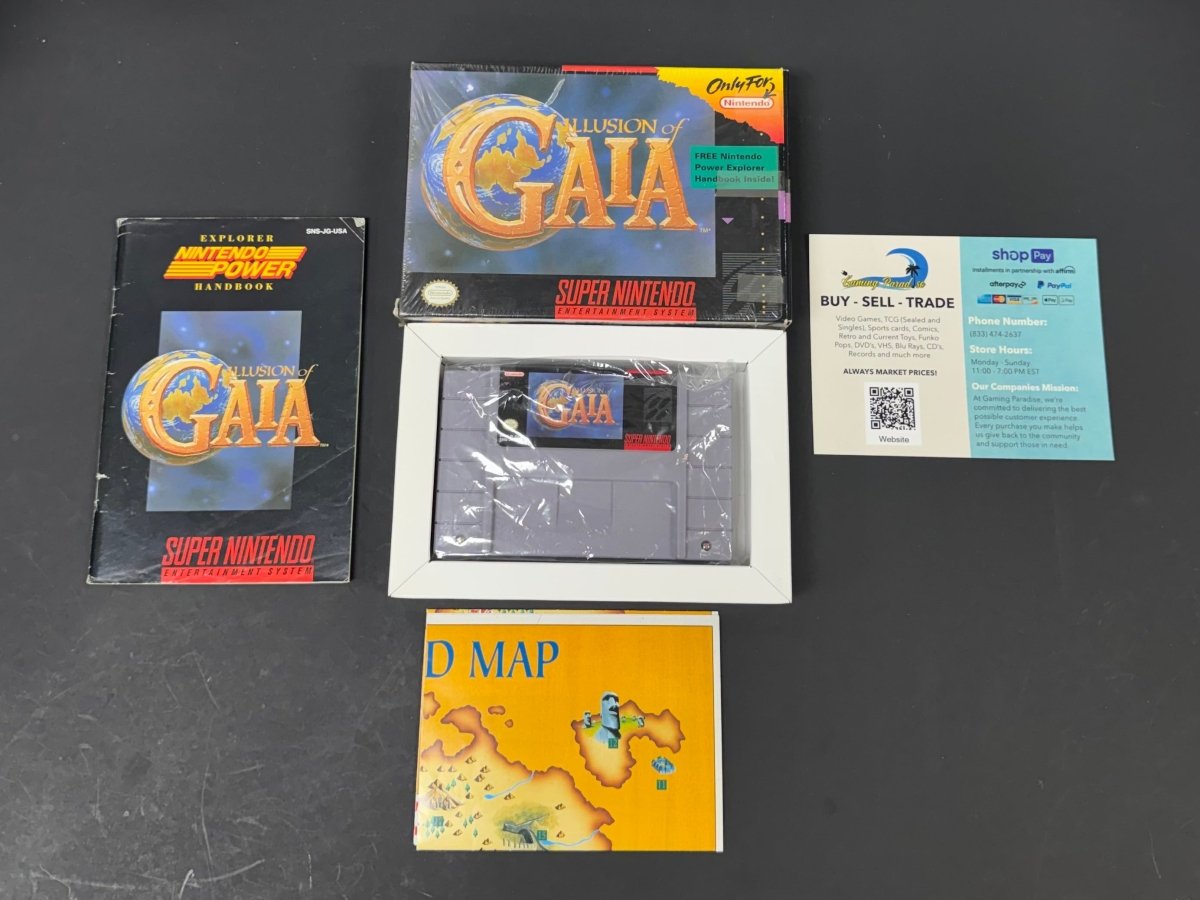 Illusion of Gaia Super Nintendo CL 01