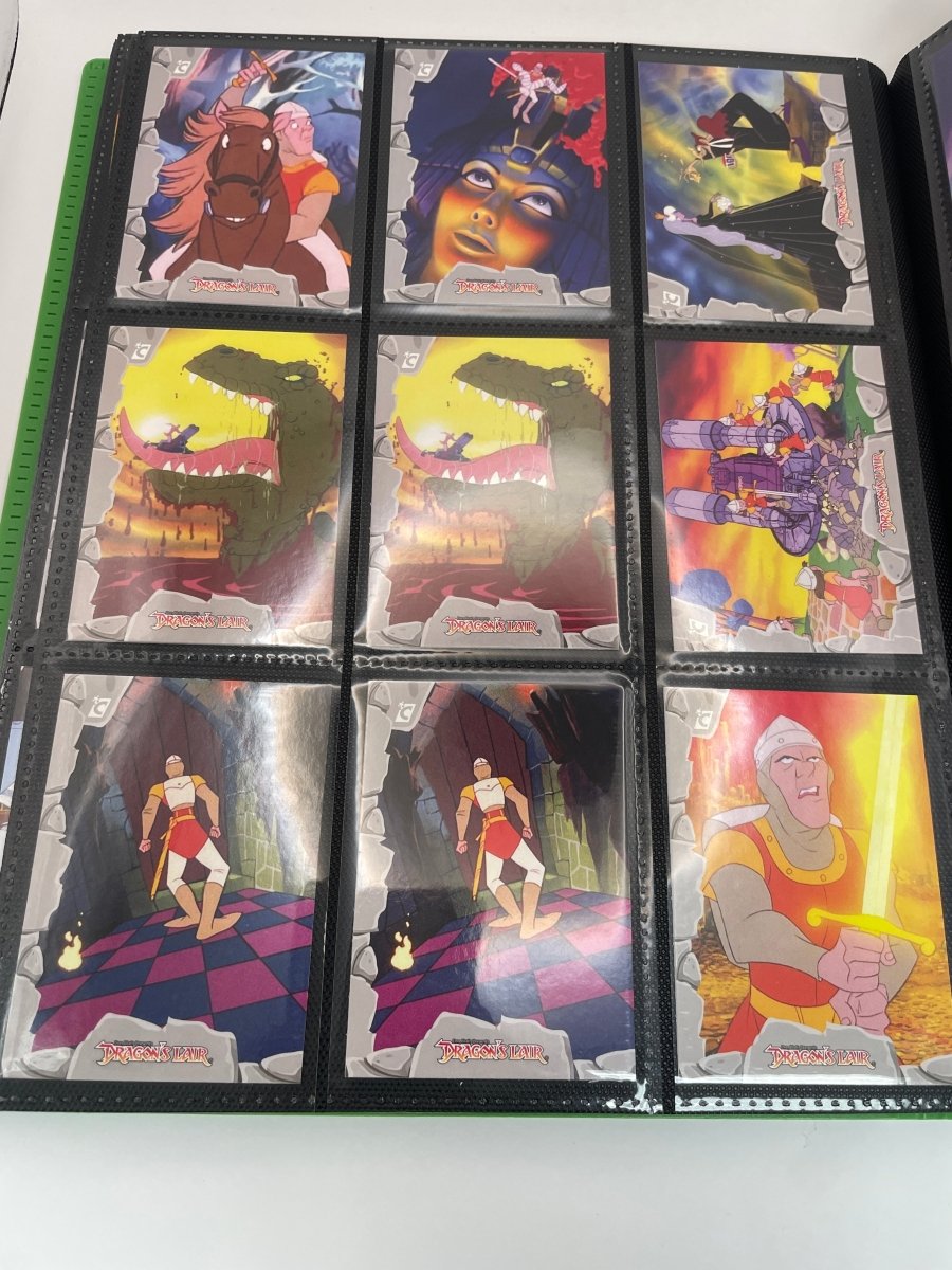 Fleer 1983 & 2024 Cardsmith Dragon's Lair Scratch Off Cards & Stickers Lot