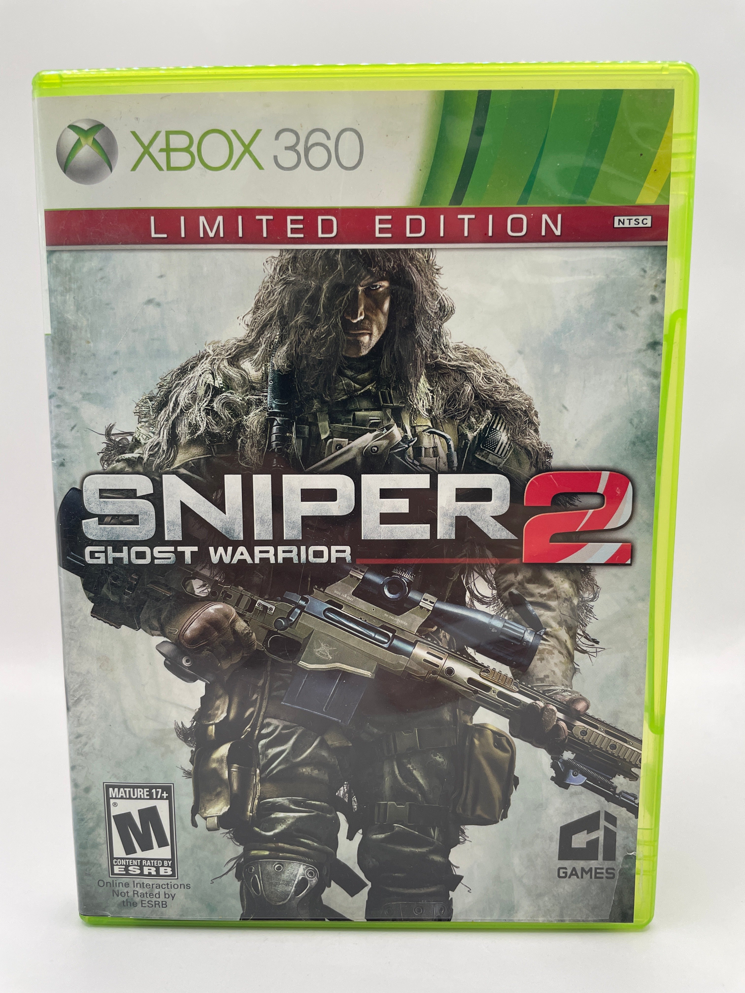 Sniper Ghost Warrior 2 [Limited Edition] CL01 (CIB) Xbox 360