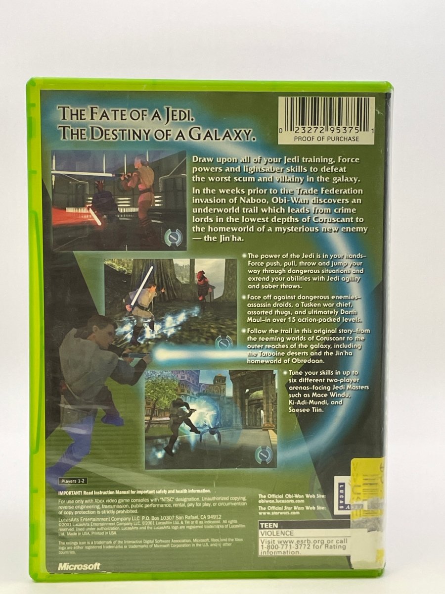 Star Wars Obi-Wan CL01 (CIB) Original Xbox