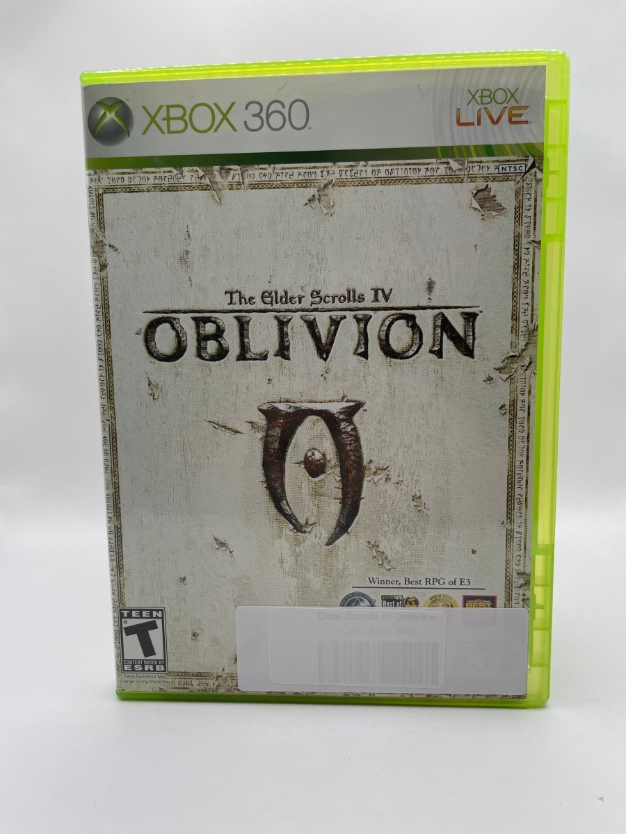 Elder Scrolls IV Oblivion CL01 (CIB) Xbox 360